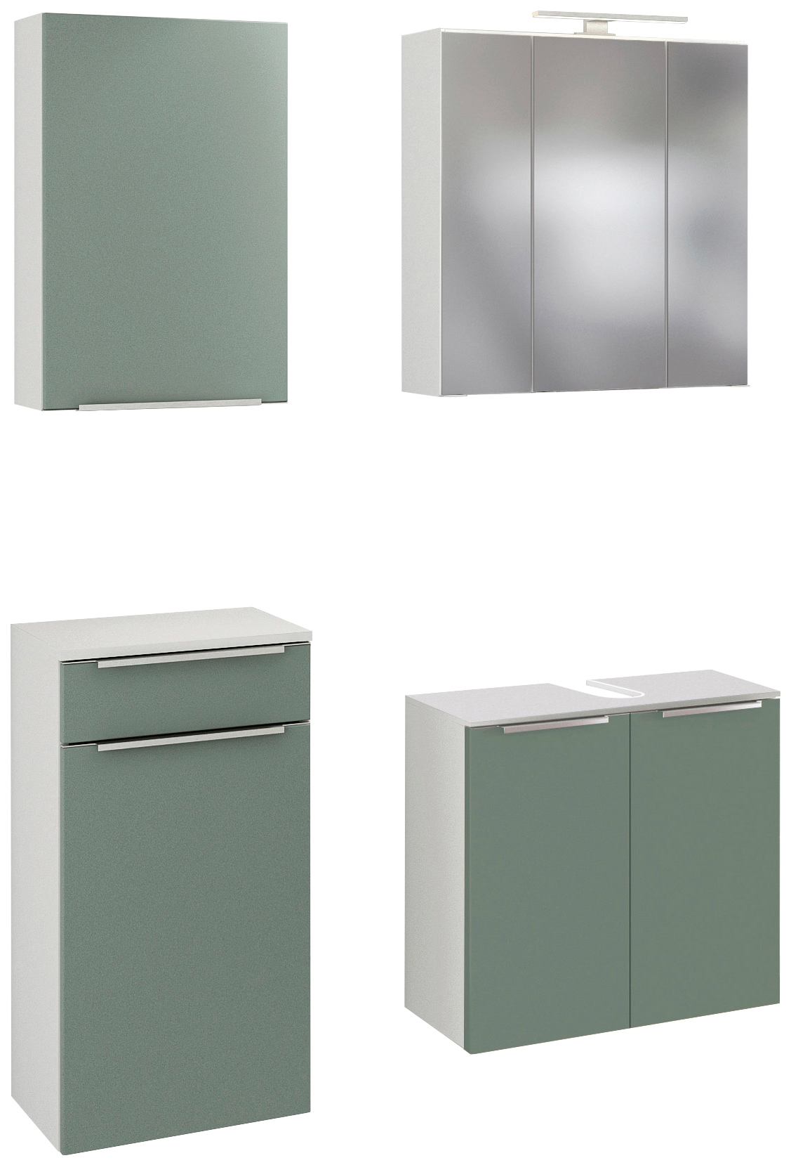 welltime Badmöbel-Set »Matera« 4 Stk. tlg. günstig online kaufen