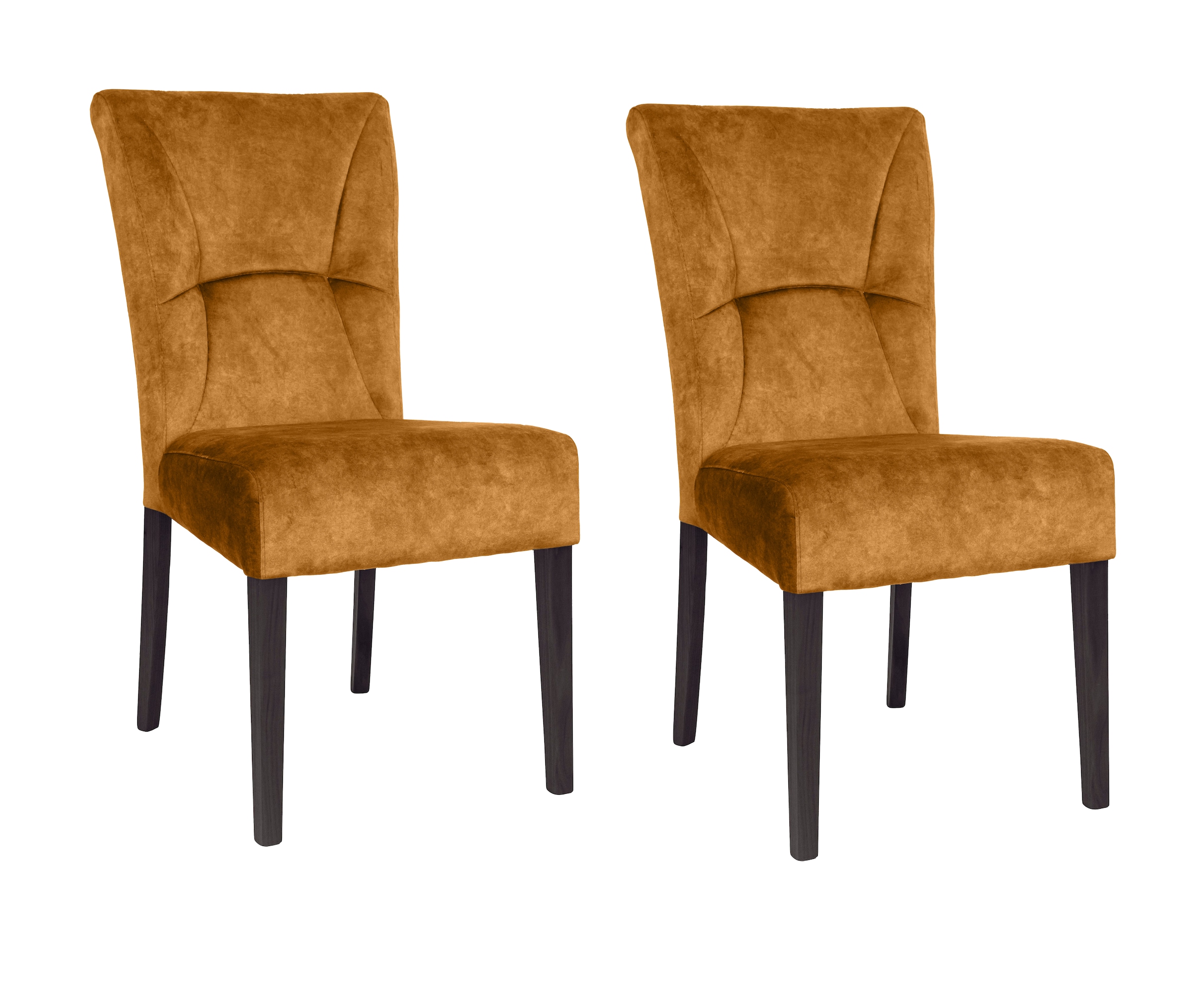 Home affaire 4-Fußstuhl »Henry« (Set) 2 Stk.Sitz und Rücken gepolstert günstig online kaufen