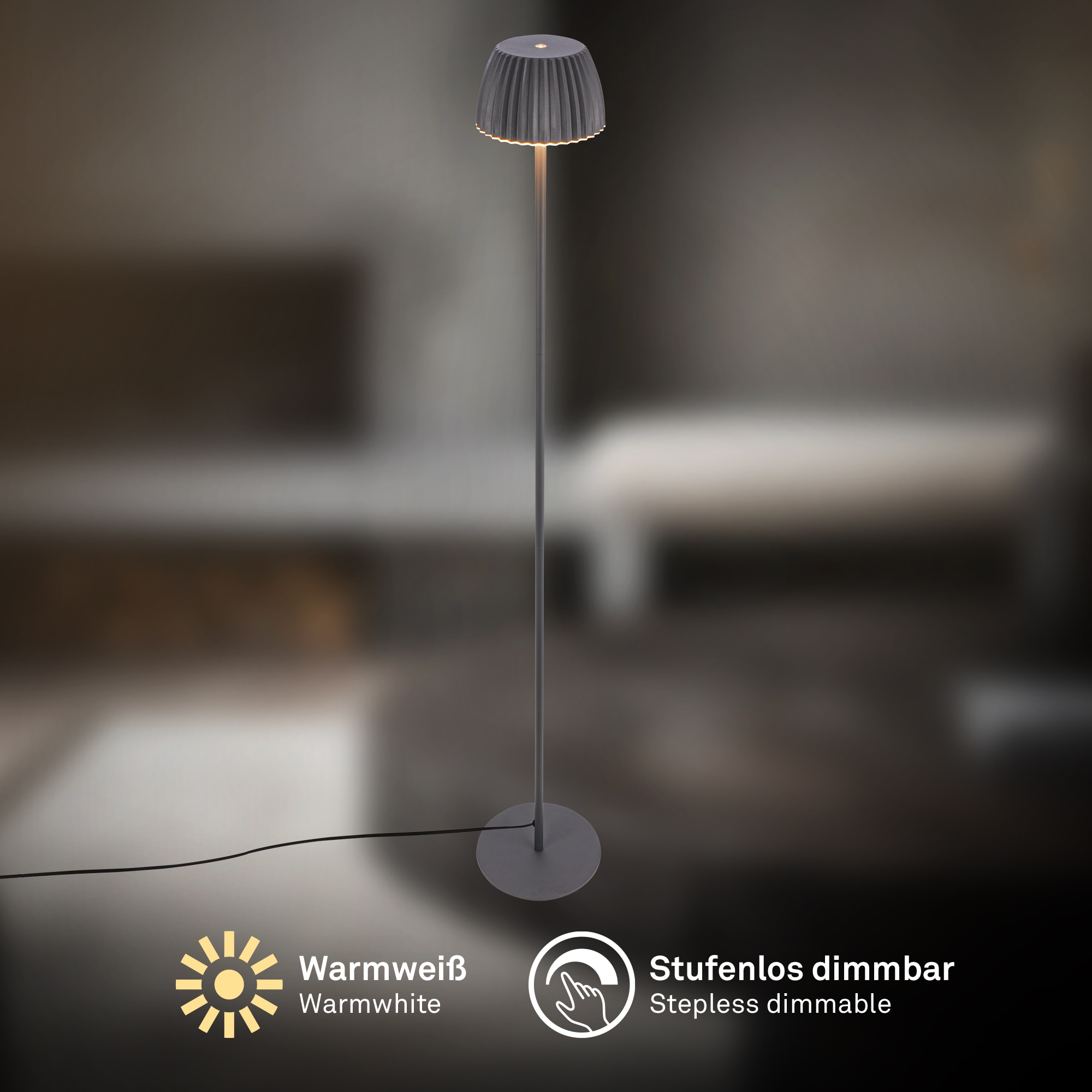 Briloner Leuchten LED Stehlampe »LOCA 1625015«