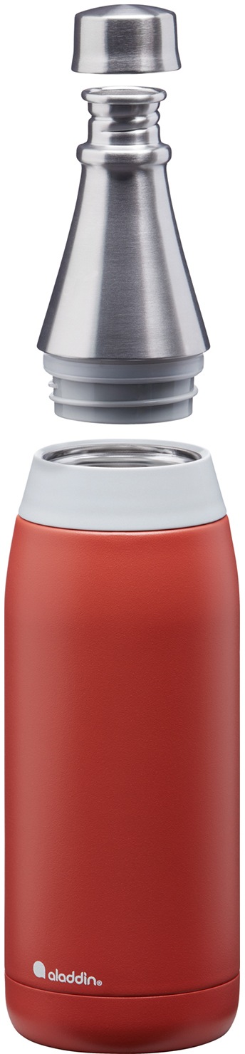 aladdin Isolierflasche »Fresco Thermavac™ L«, (3 tlg.), auslaufsicher, für kohlensäurehaltige Getränke, 0,6 Liter