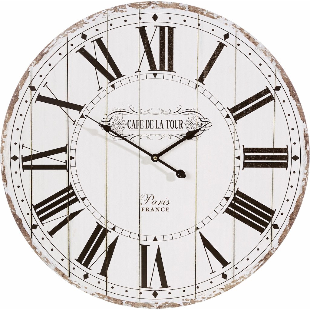 Home affaire Wanduhr »"Cafe de la tour"«