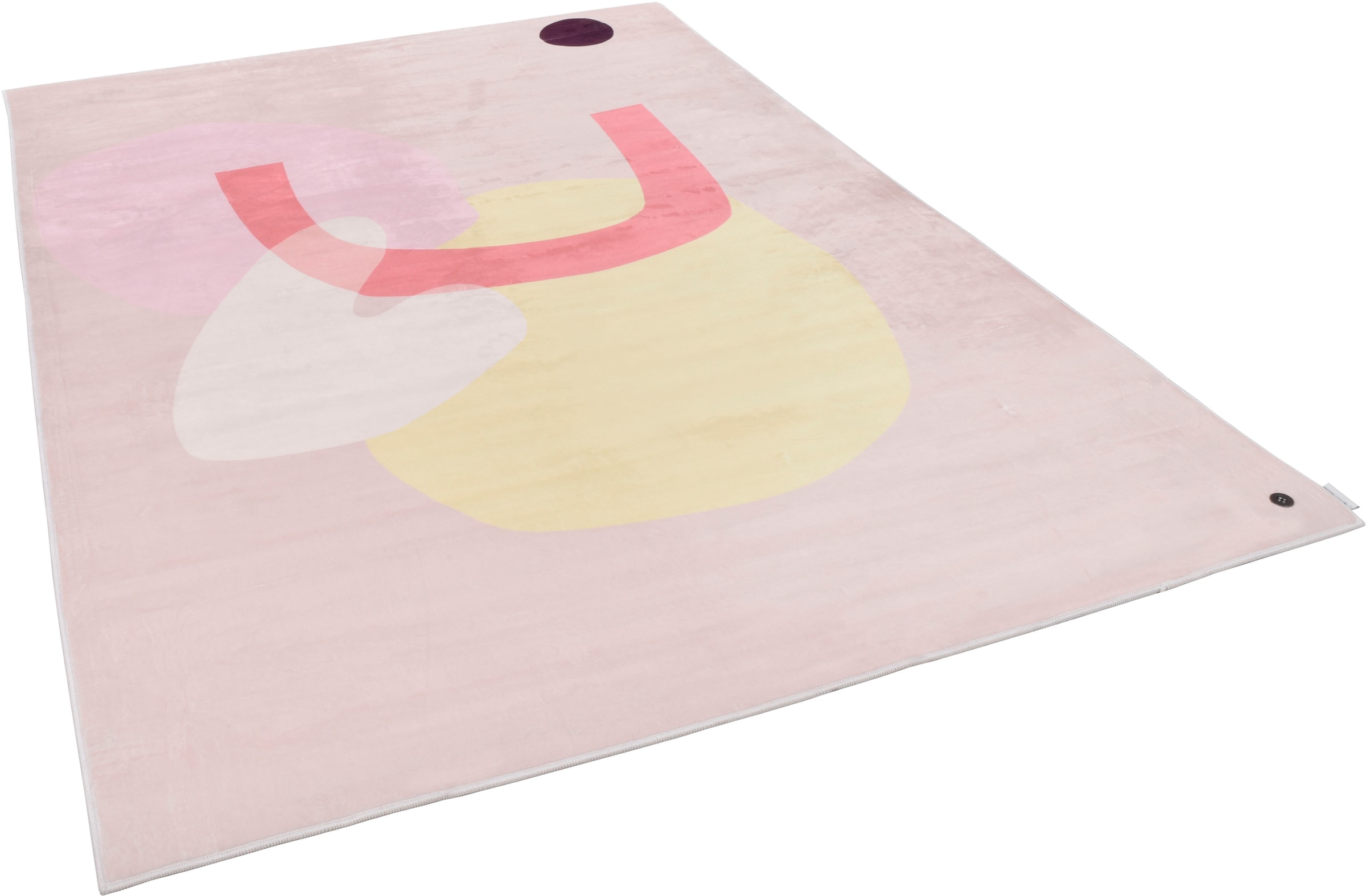 TOM TAILOR HOME Teppich »Shapes - SIX«, rechteckig, 5 mm Höhe, Kurzflor, bedruckt, modernes Design