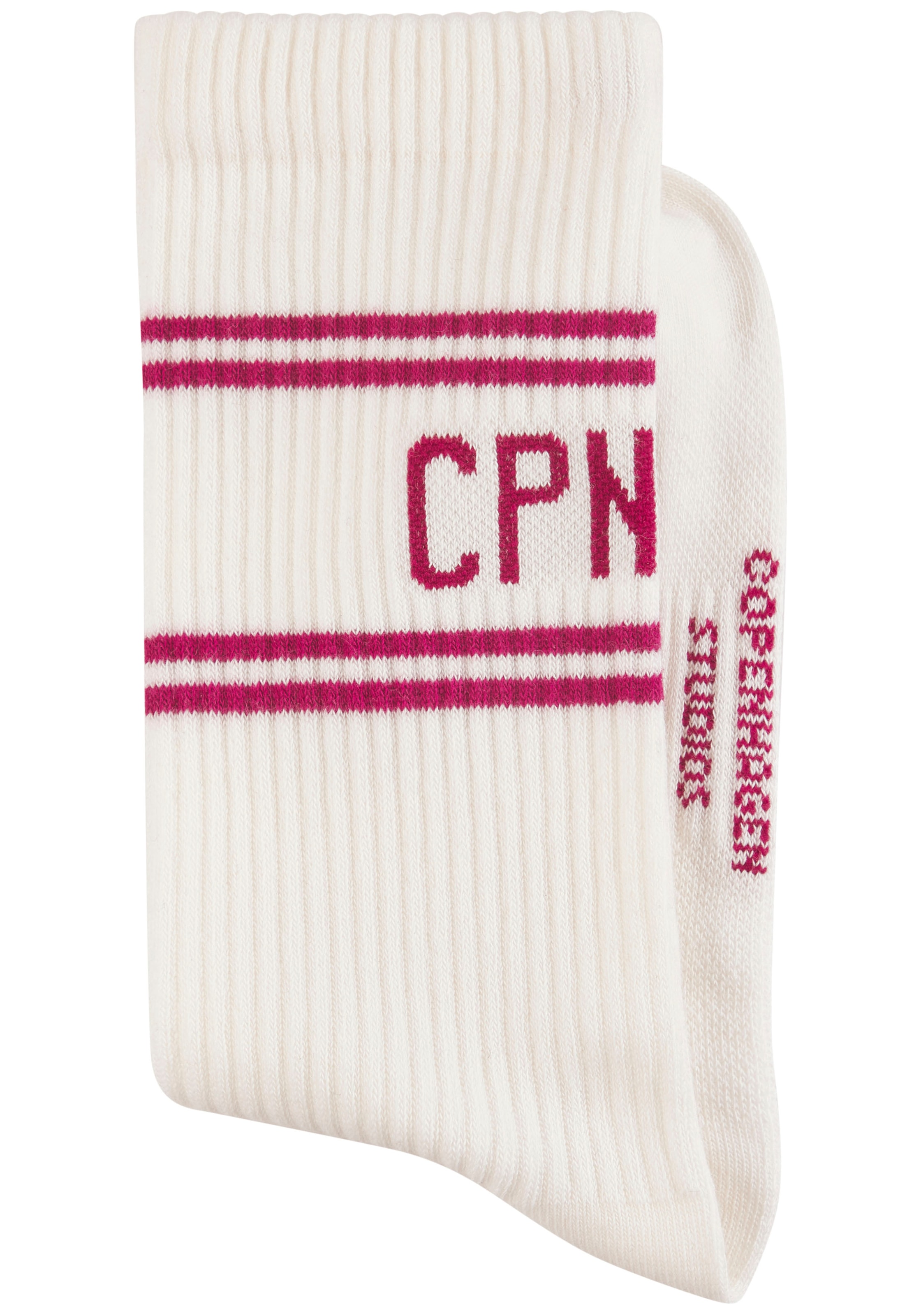 Copenhagen Studios Langsocken Packung, 2 Paar tlg. mit Pikeé-Struktur unter der Sohle