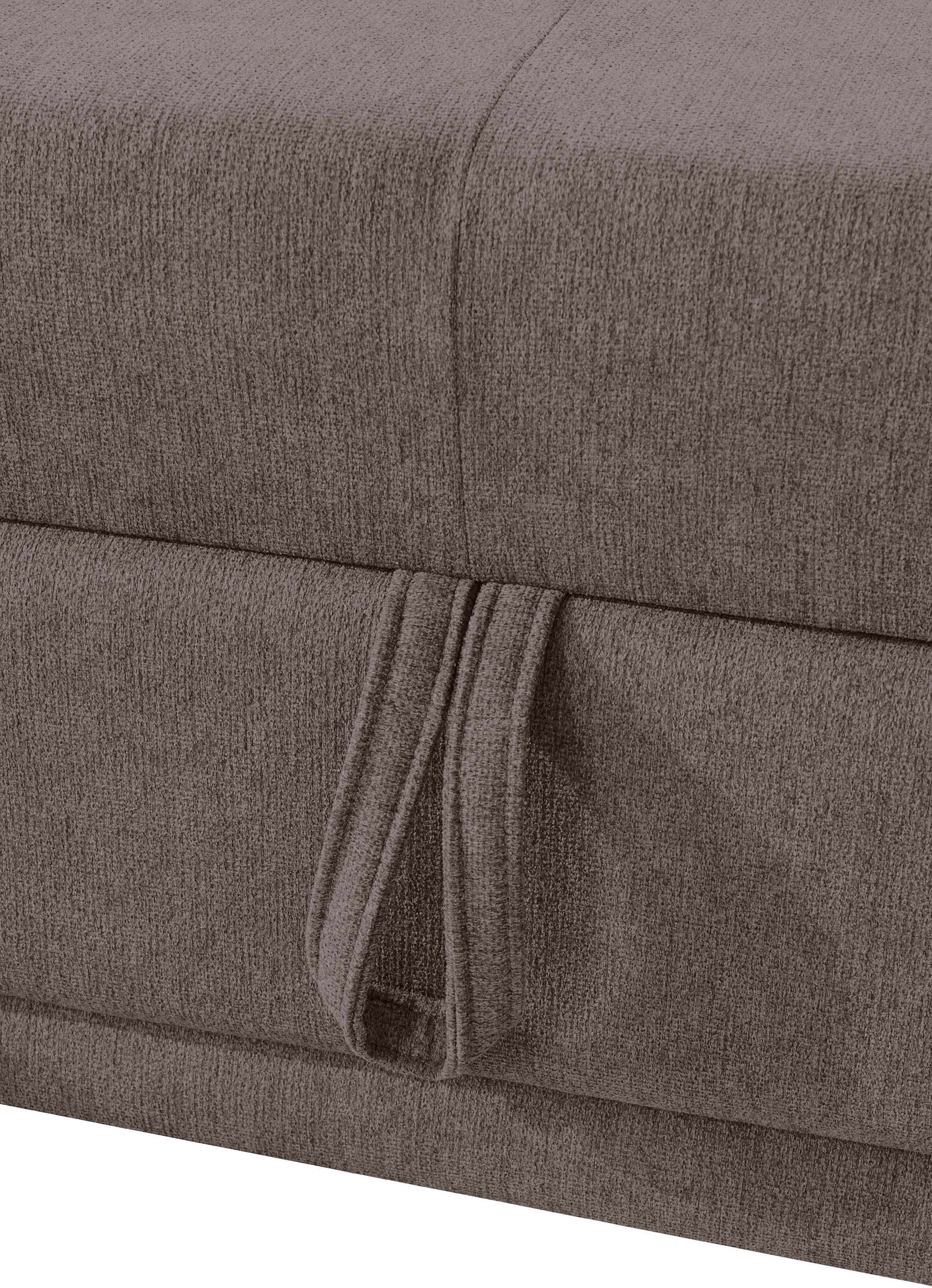 COTTA Ecksofa »Holiday L-Form mit Sitztiefen-, Armteil- und Kopfteilverstellung«, wahlweise mit Bettfunktion & Bettkasten