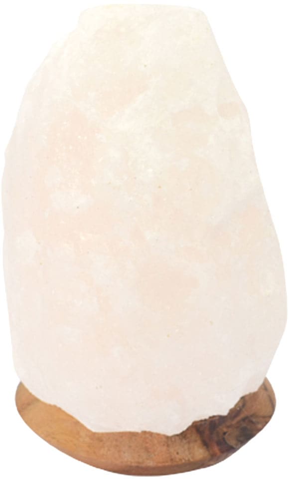 HIMALAYA SALT DREAMS Salzkristall-Tischlampe »USB-Rock«, Salzkristall auf kaufen Raten ein jeder Unikat, - Handgefertigt ca.13 H: cm Stein aus