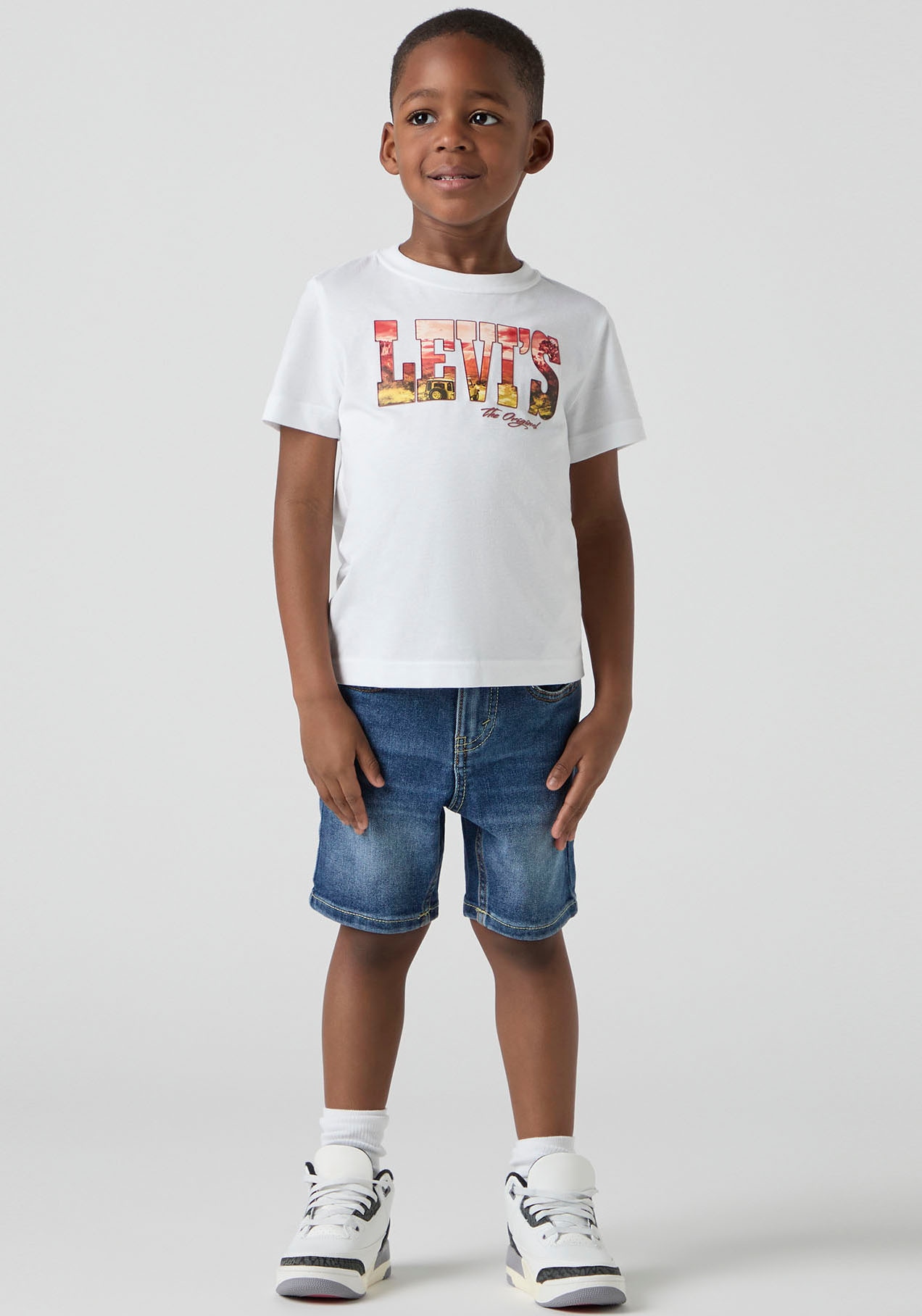 Levi's® Kids Jeansshorts »LVB NEW 511 SLIM FIT DENIM SHORT«
