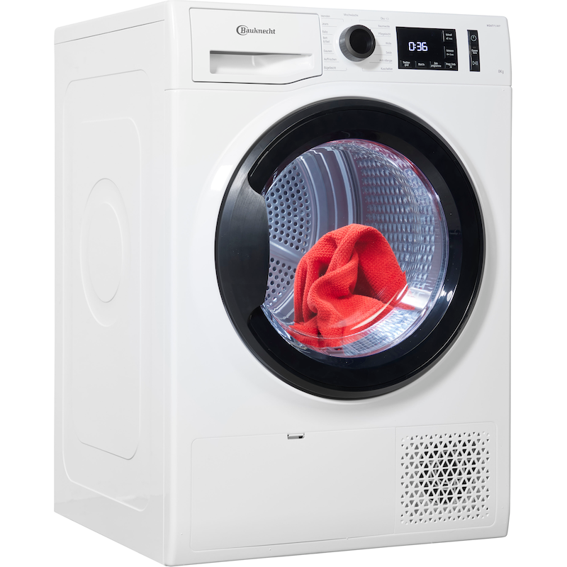 BAUKNECHT Wärmepumpentrockner »T Soft M11 82 N« weiß Reversierende Trommel für optimale Trocknung und verbesserten Knitterschutz