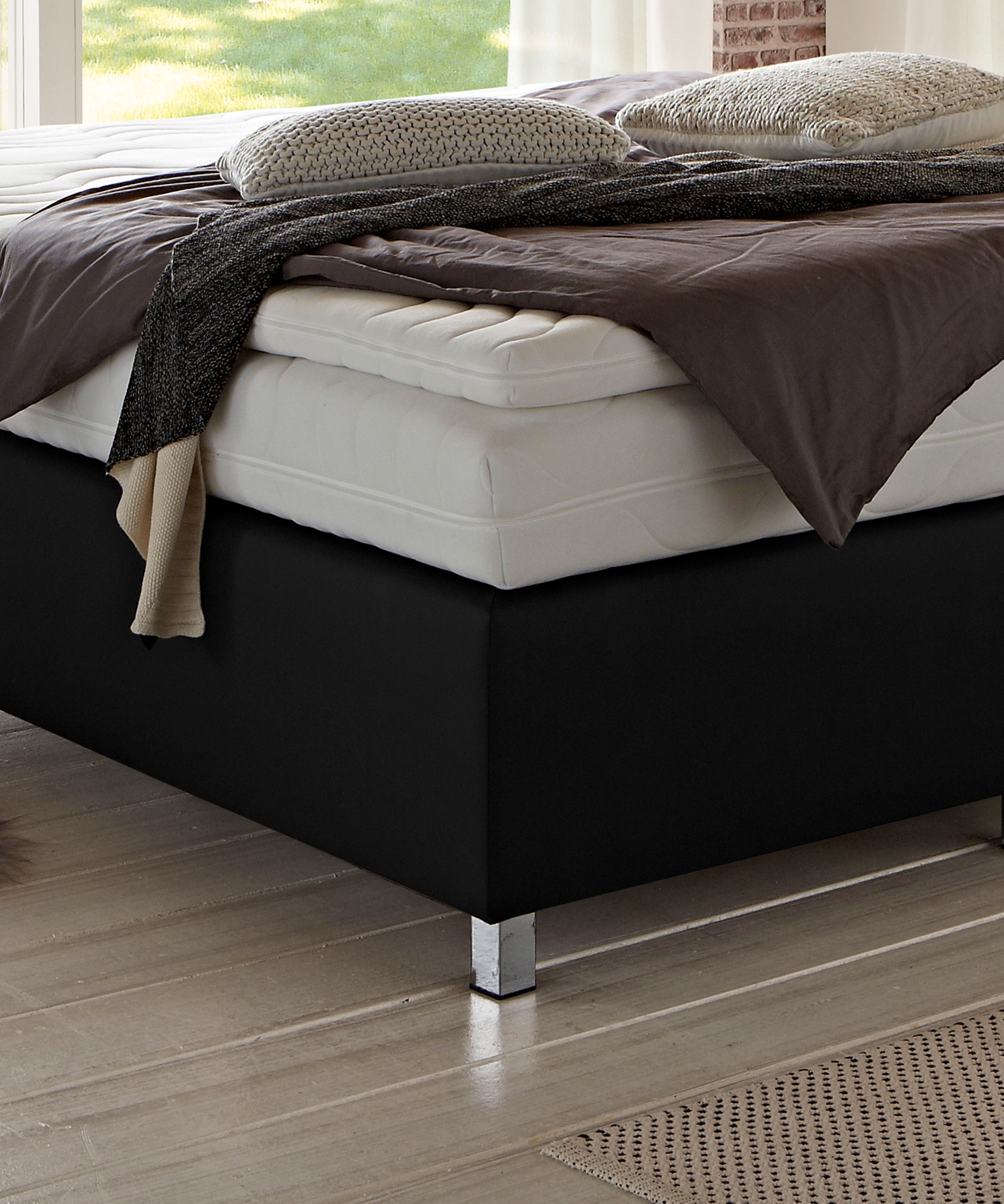 Westfalia Schlafkomfort Boxspringbett »London in den Breiten 160x200, 180x2 günstig online kaufen