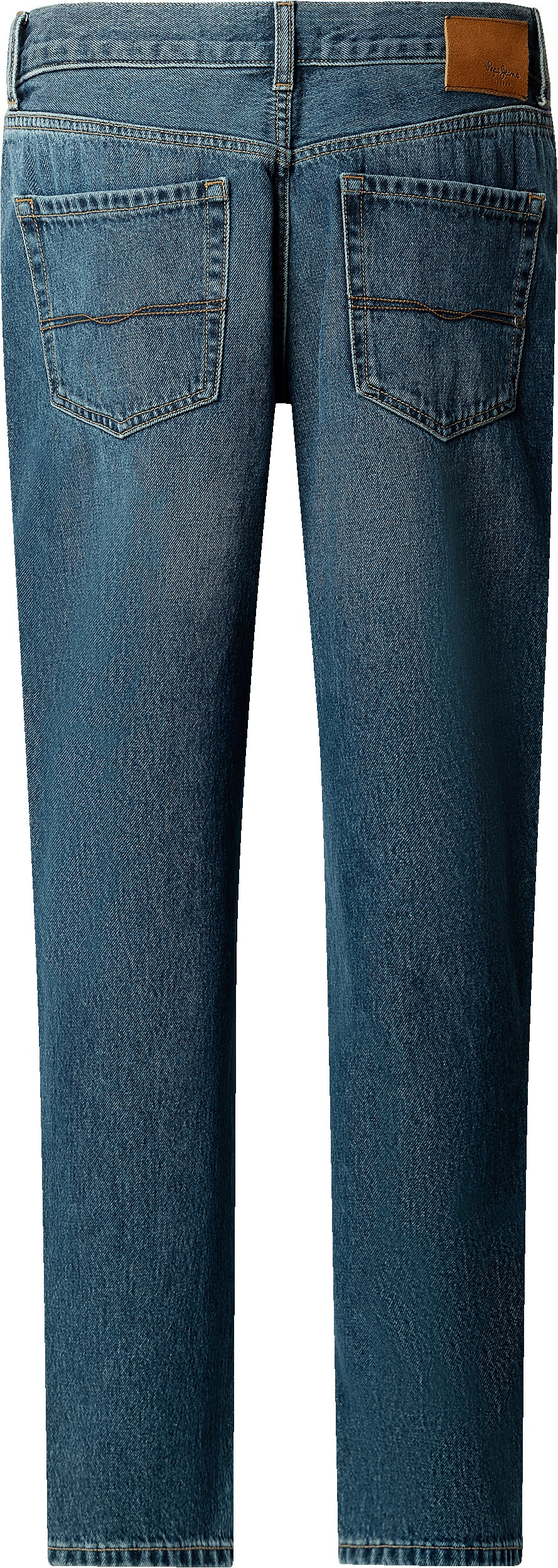 Pepe Jeans 5-Pocket-Jeans »TAPERED JEANS CAMDEN« aus Baumwoll-Denim, tiefer Schritt