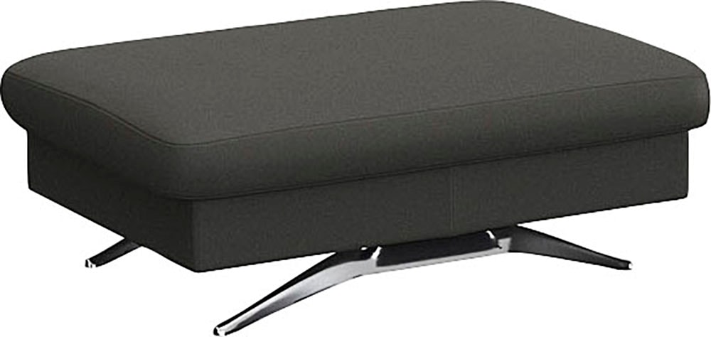 FLEXLUX Pouf »Glow Sitzhocker, Polsterhocker« Hocker mit Stauraum, Fuß Alu günstig online kaufen