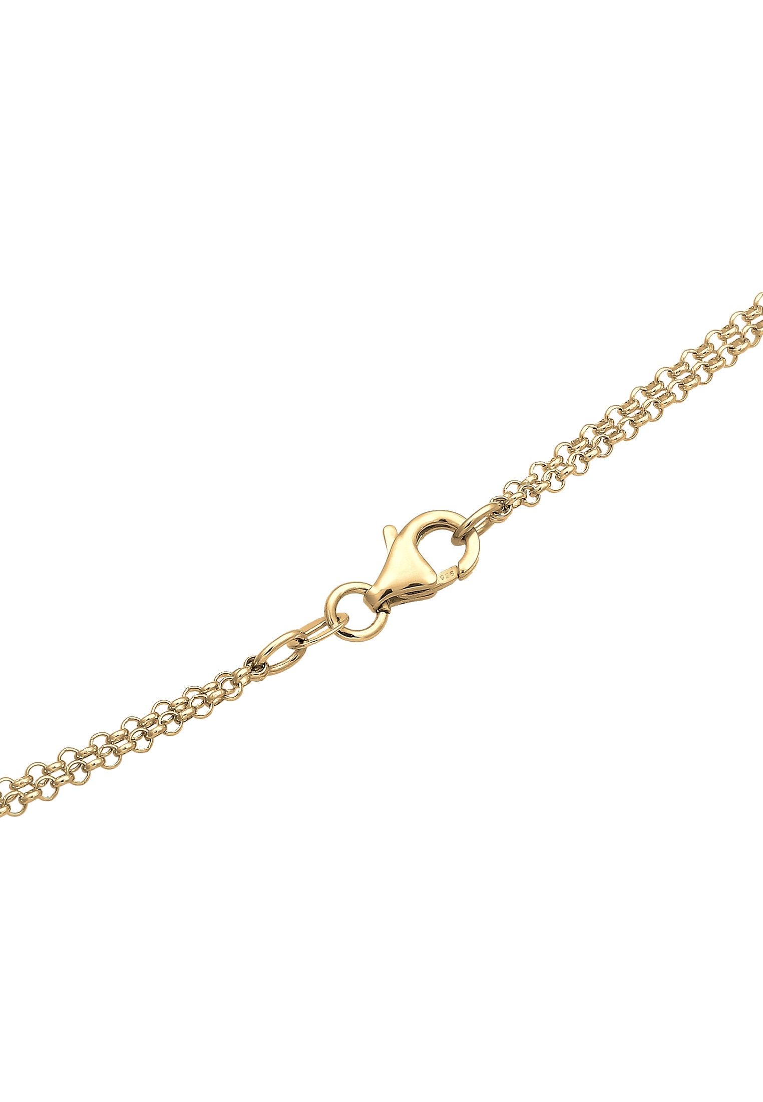 Elli Gliederkette »Geo Weltkugel Wanderlust Layer 925 Sterling Silber«