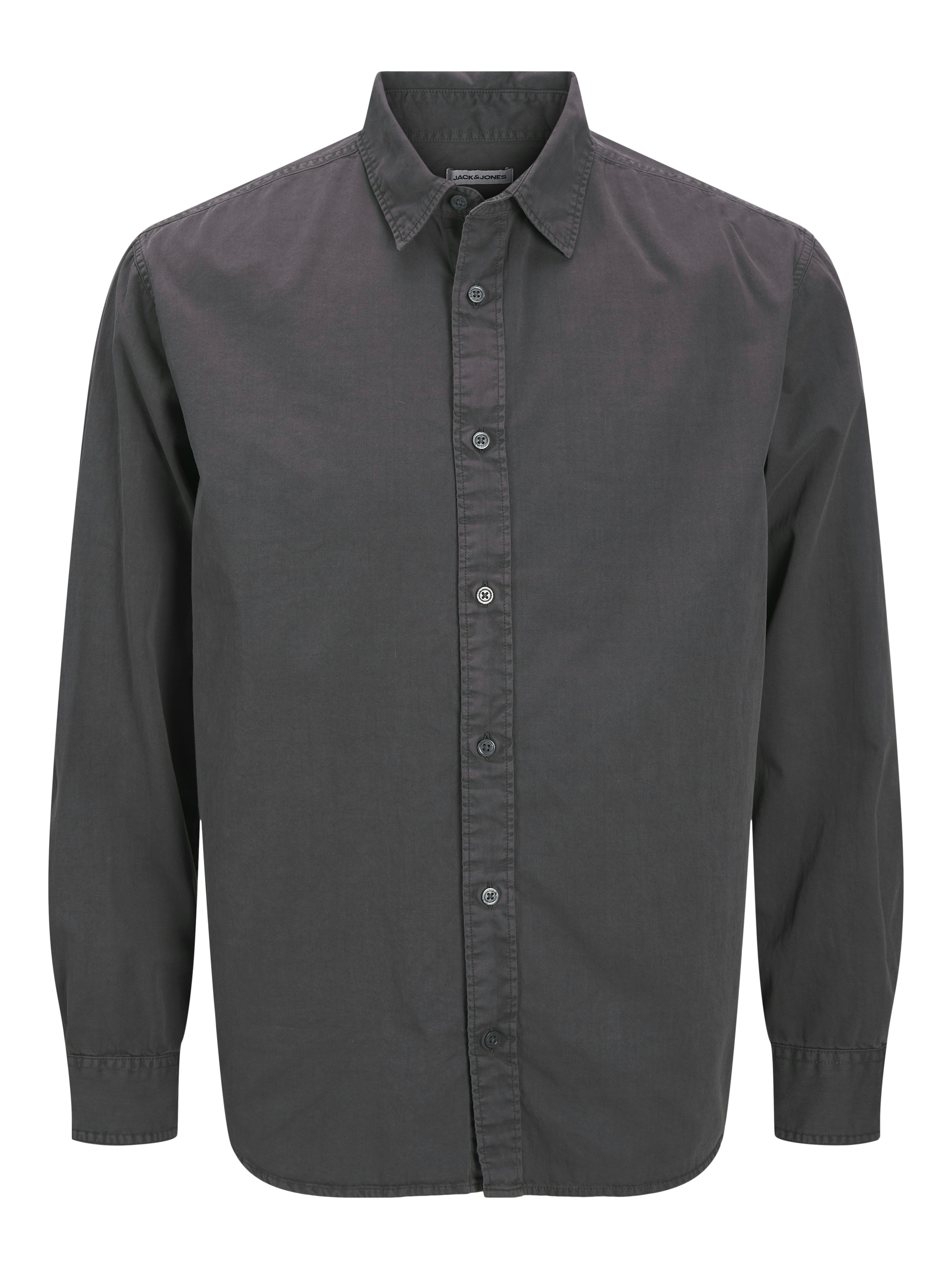 Jack & Jones Langarmhemd »Jjecharge Faded Shirt Ls Noos«