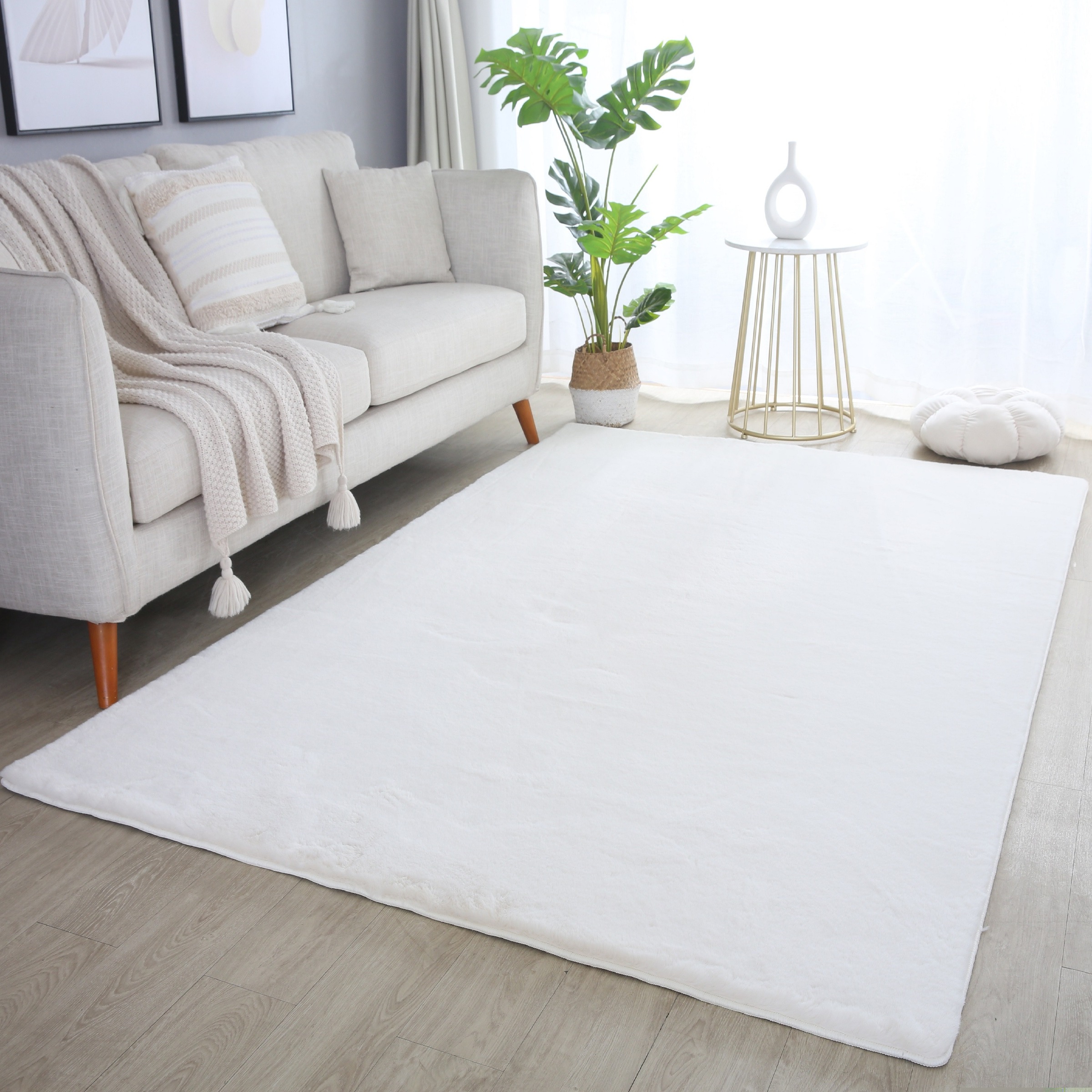 Ayyildiz Teppiche Hochflor-Teppich »POUFFY 5100«, rechteckig, 20 mm Höhe, L günstig online kaufen