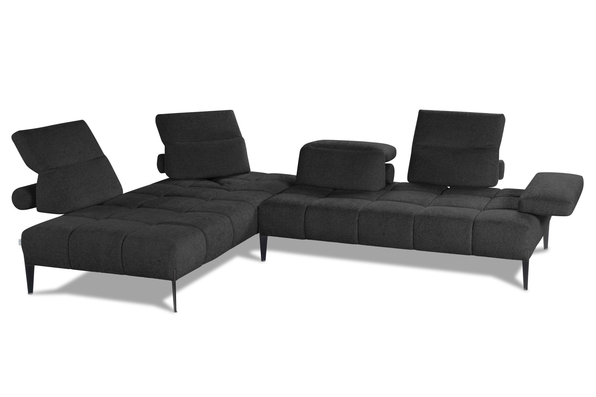 CALIA ITALIA Ecksofa »Skyline, Made in Italy, Design-Sofa, L-Form, mit Sitz günstig online kaufen
