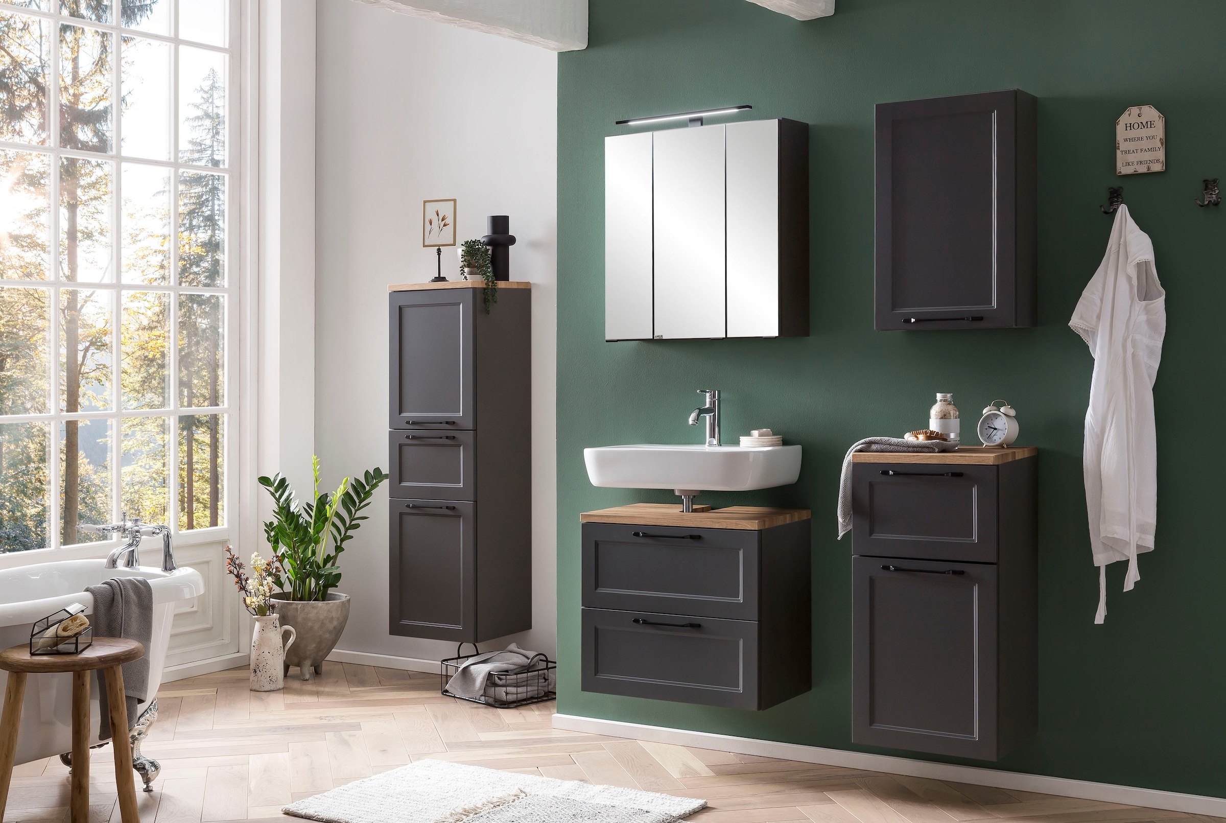 welltime Spiegelschrank »Lana«, Badmöbel, 60 cm breit
