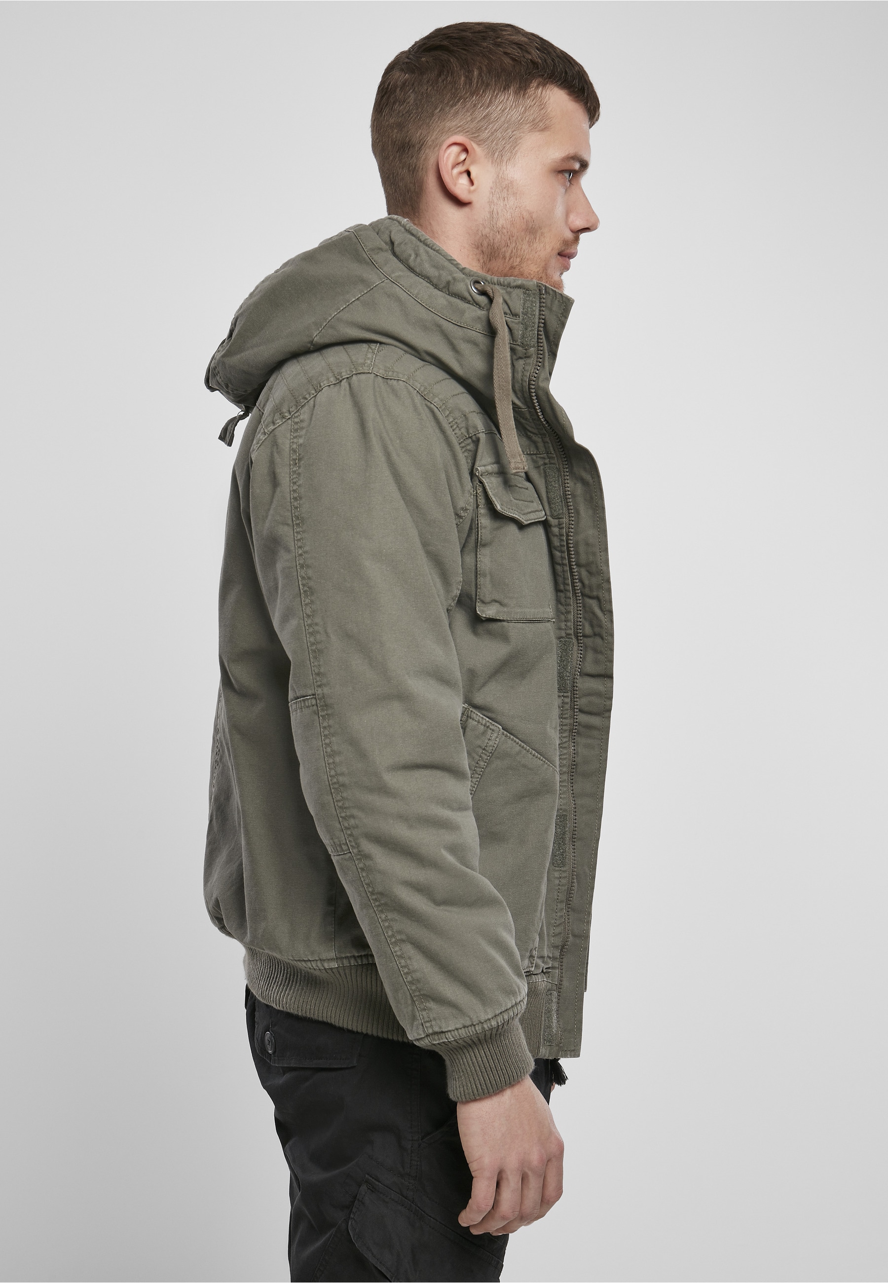 Brandit Winterjacke »Brandit Herren Bronx Winter Jacket« 1 Stk. tlg. mit Kapuze