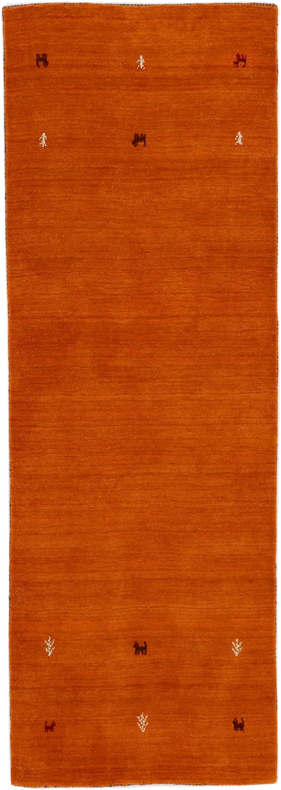 carpetfine Wollteppich »Gabbeh Uni, auch als Läufer erhältlich«, rechteckig günstig online kaufen
