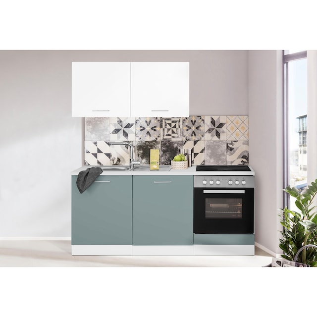 HELD MÖBEL Küchenzeile »Visby«, ohne E-Geräte, Breite 180 cm für  Geschirrspülmaschine auf Rechnung bestellen