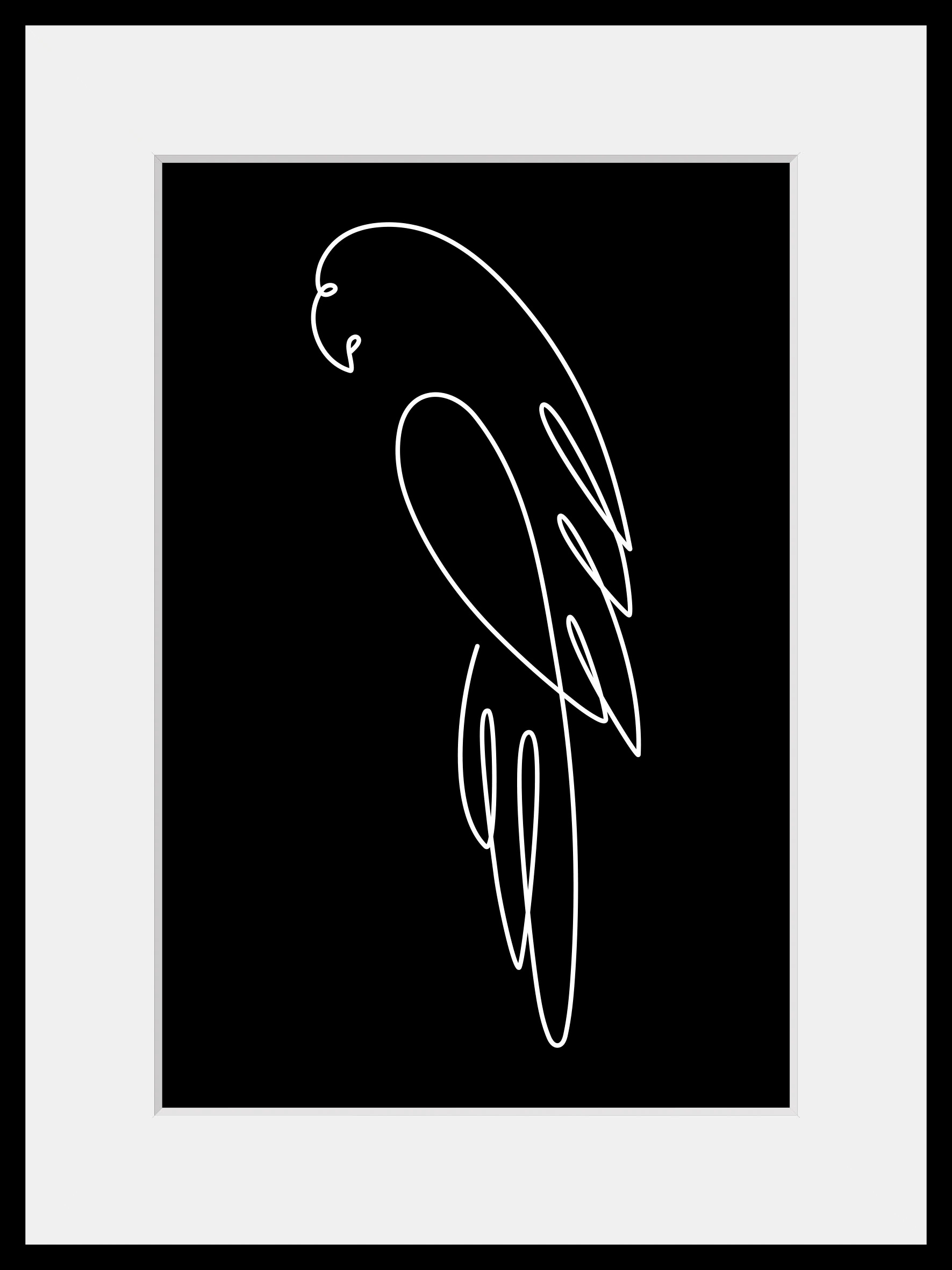 queence Bild »Coco Picasso«, (1 St.), HD Premium Poster-Druck inkl. Holzrah günstig online kaufen