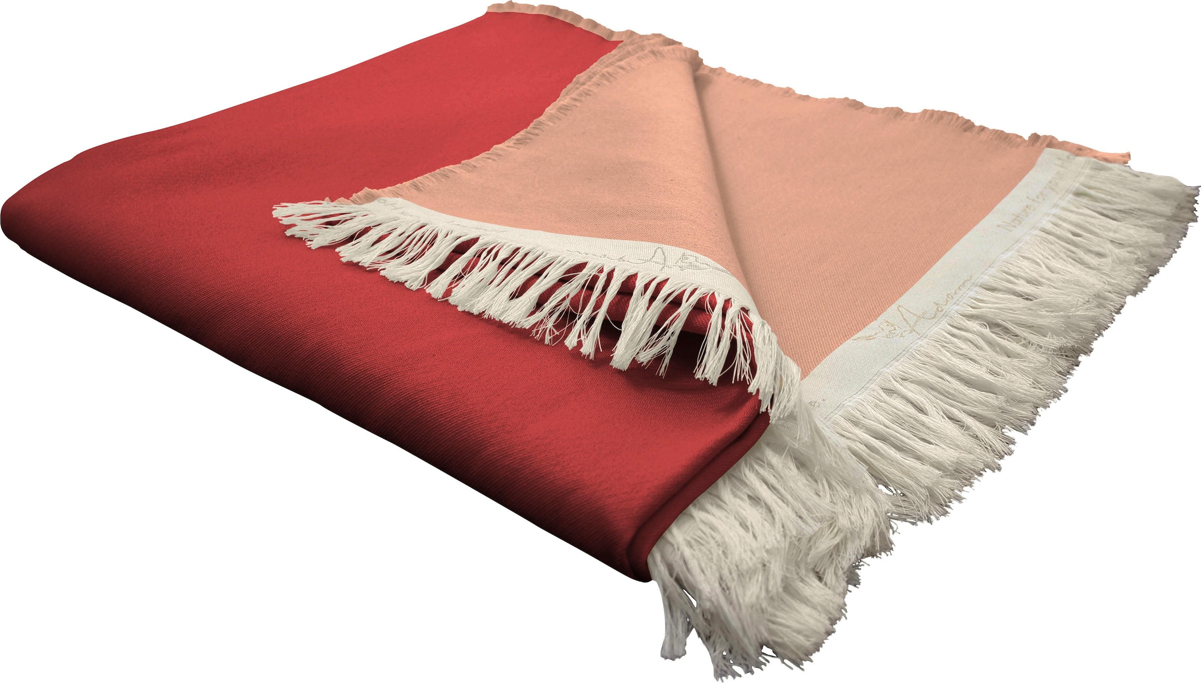 Wohndecke „Scandi Pinot“, im schlichten Design, Kuscheldecke rot B/L: 145 cm x 190 cm