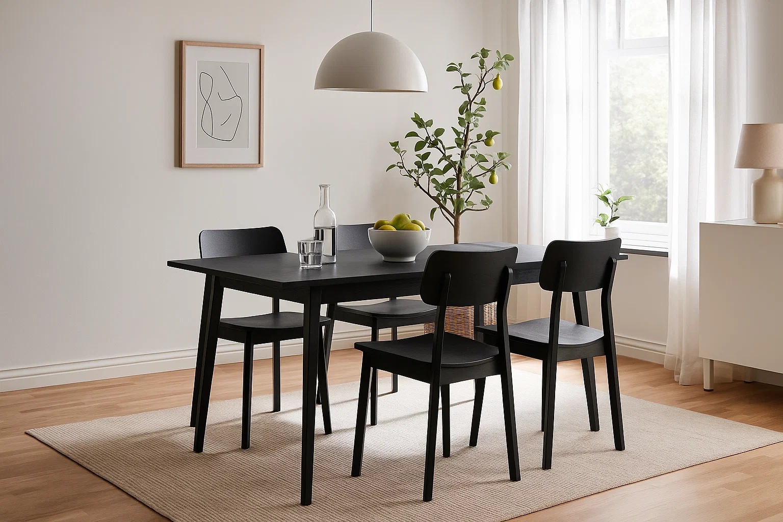 Home affaire Esstisch »BELLOT ausziehbarer Küchentisch in zwei Breiten- 160 günstig online kaufen