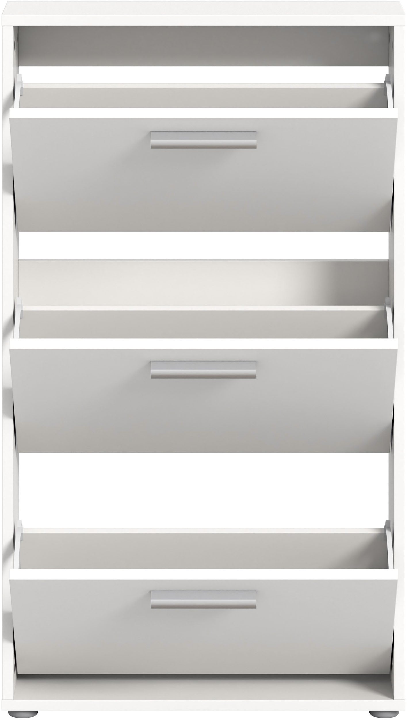 HBZ Schuhkipper »Sam Schuhkipper, Schuhschrank BxHxT 59x103x17 cm«, (1 St.), Schuhkipper, Schuhschrank mit 3 Klappen, BxHxT 59x103x17cm