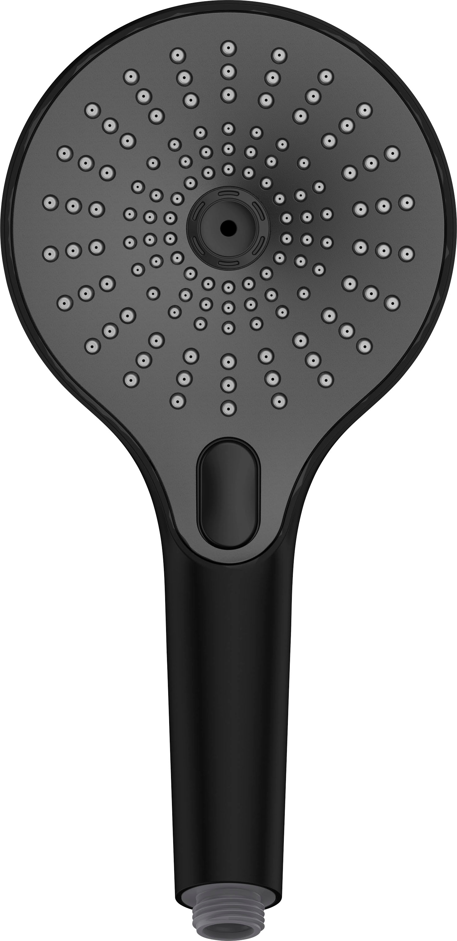 Handbrause »Ultimate Shower«, (1 tlg.), Schwarz/Grau, Ø 13 cm