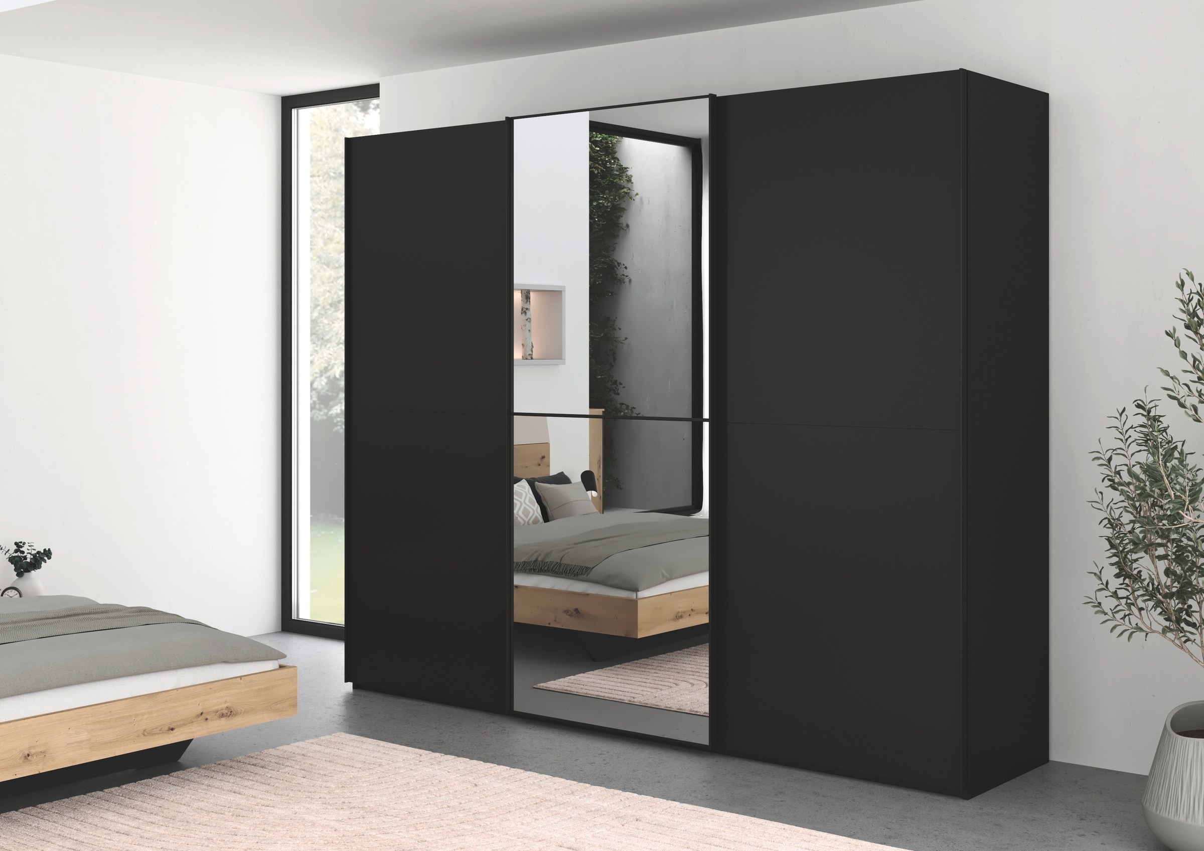 rauch Schwebetürenschrank »Kleiderschrank Schrank Garderobe Schlafzimmersch günstig online kaufen