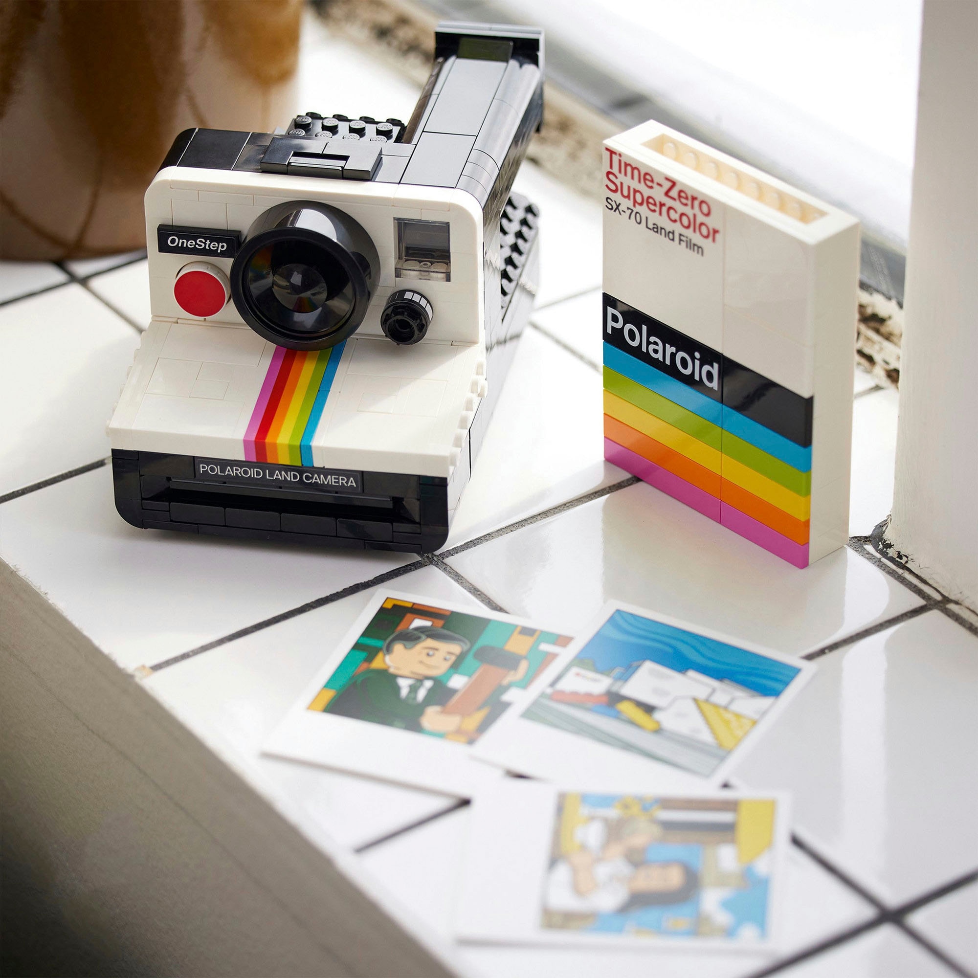 LEGO® Konstruktionsspielsteine »Polaroid OneStep SX-70 Sofortbildkamera (21345), LEGO Ideas«, (516 St.), Made in Europe