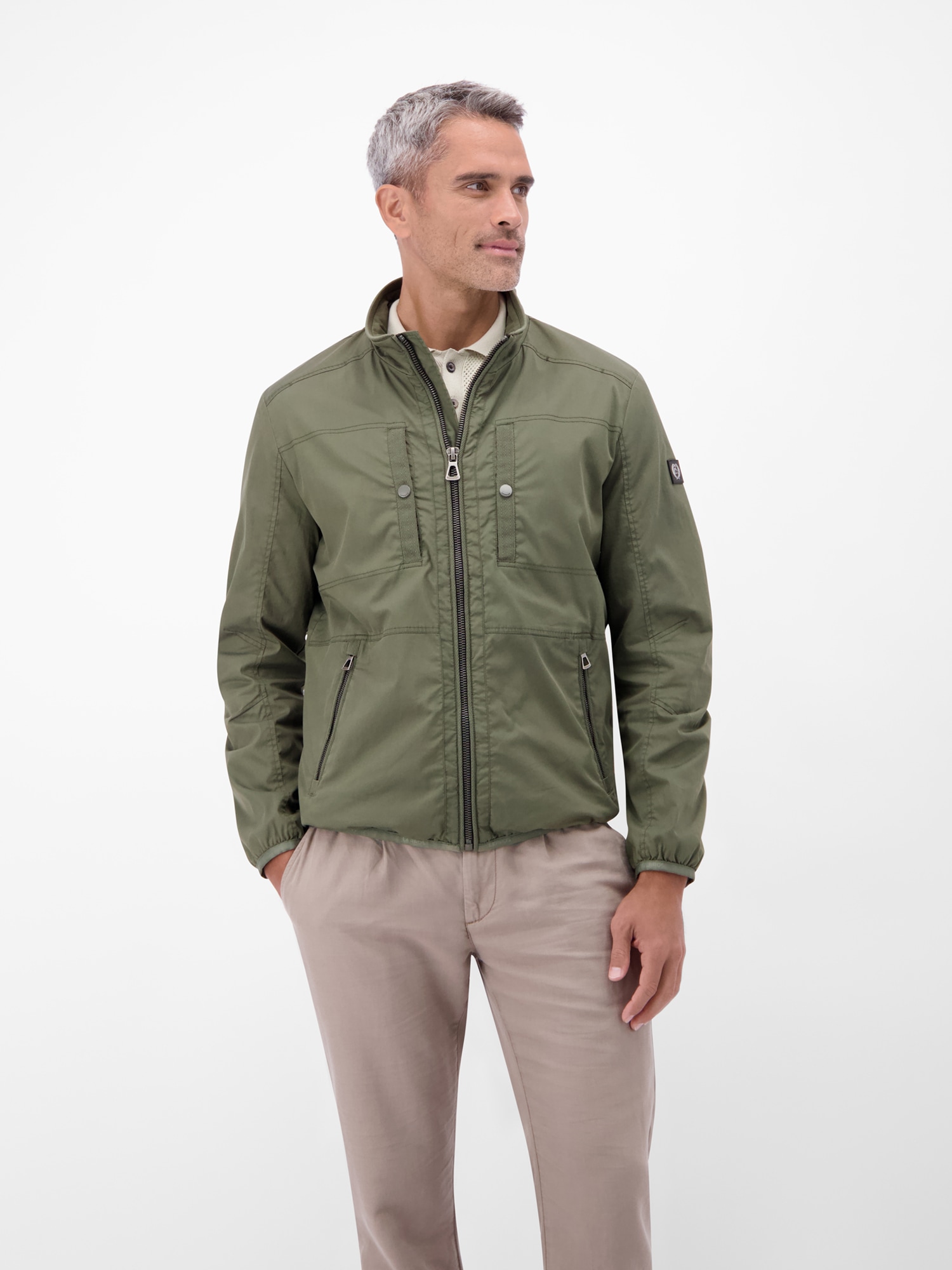 LERROS Blouson »Outdoorjacke im Blouson-Look« ohne Kapuze