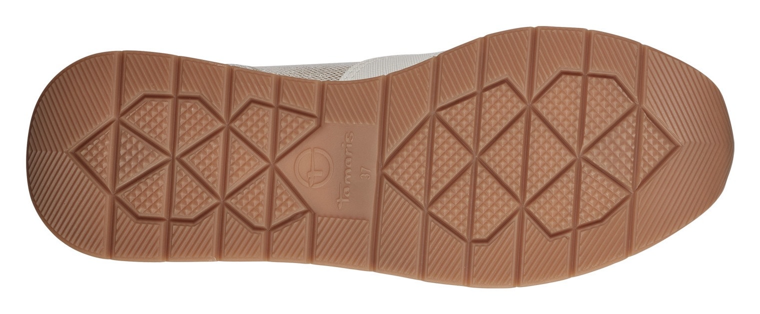 Tamaris Keilsneaker, Freizeitschuh, Halbschuh, Schnürschuh in schmaler Form
