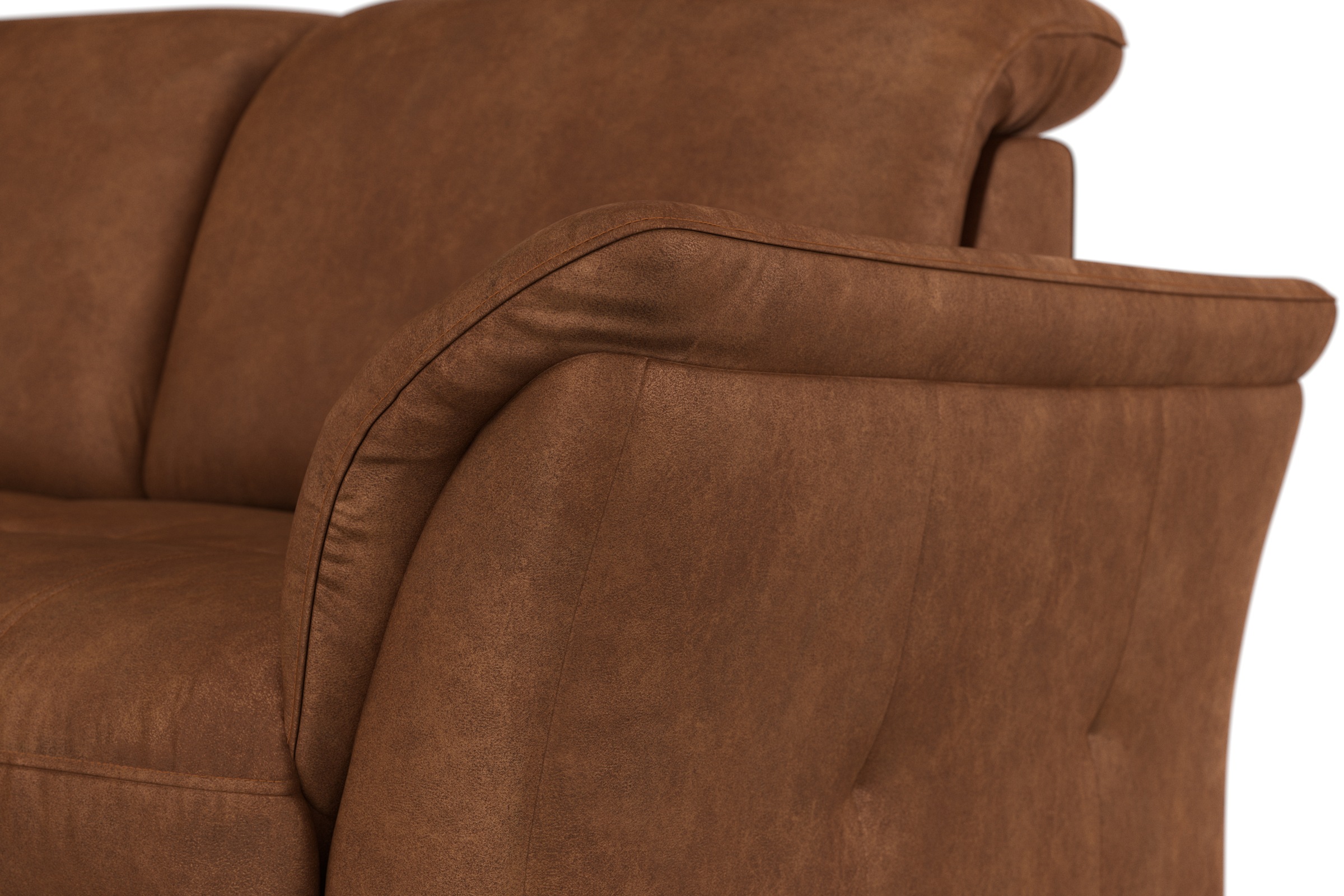 sit&more Ecksofa »Maggiore L-Form«, wahlweise mit Kopfteilverstellung, Bettfunktion und Bettkasten