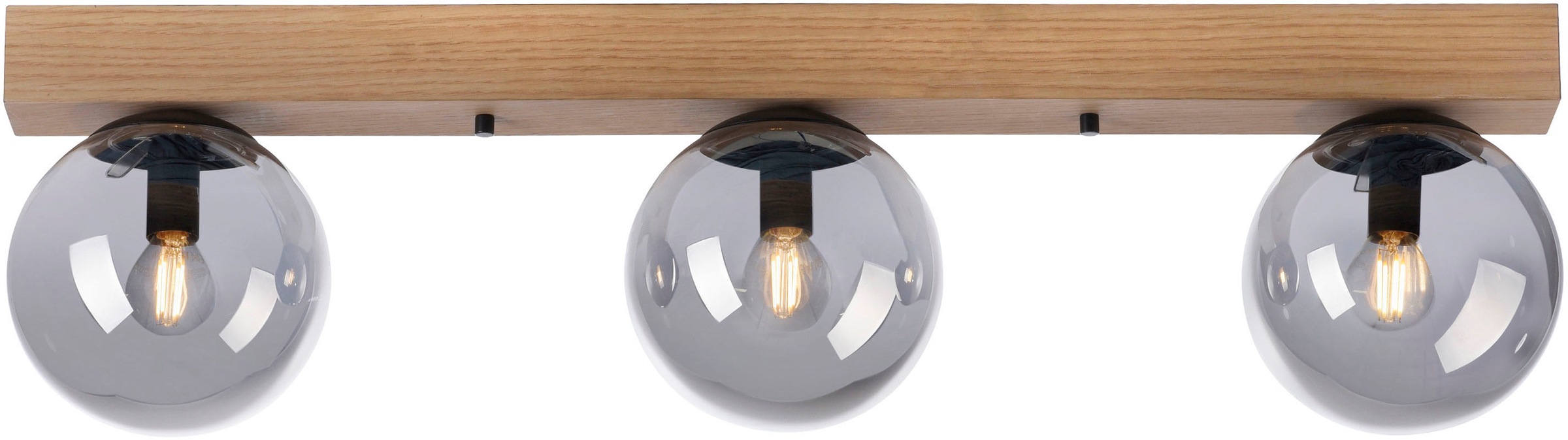 JUST LIGHT Deckenleuchte »GREEN WIDO«, 3 flammig, Leuchtmittel E14   ohne L günstig online kaufen