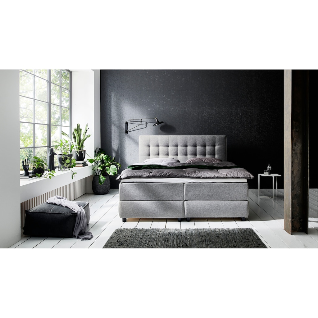 ATLANTIC home collection Boxbett »LILO«, inkl. Bettkasten und Topper