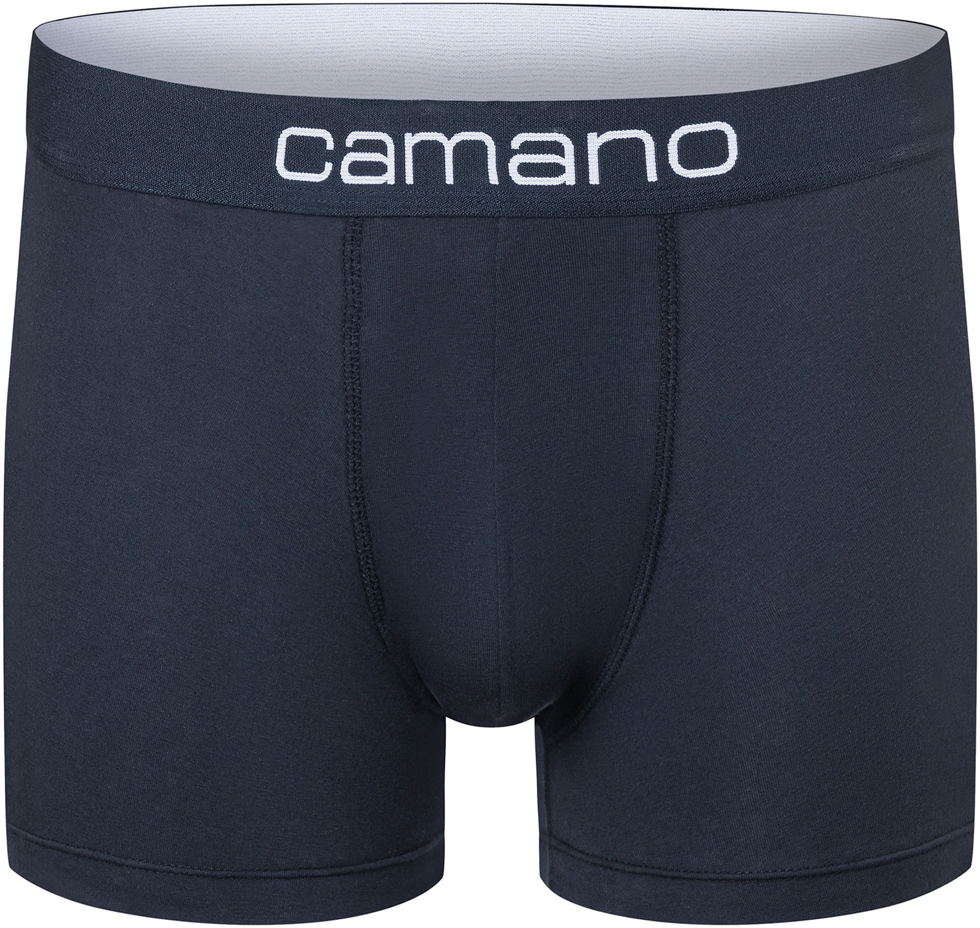 Camano Boxershorts »comfort«, (2er Pack), mit elastischem Logobund