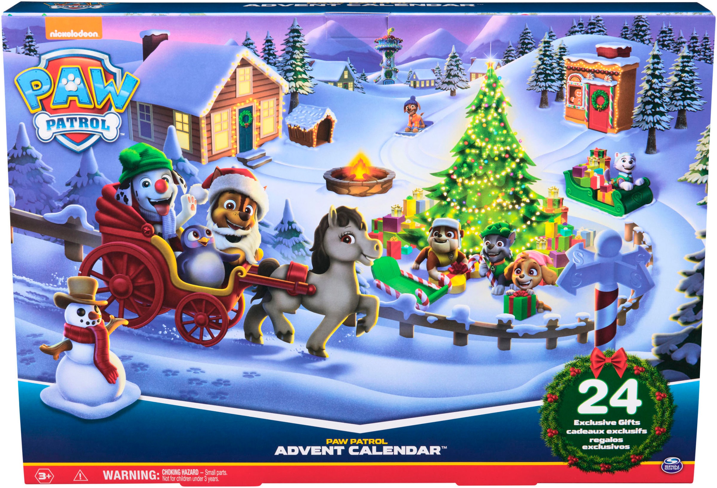 Spin Master Spielzeug-Adventskalender »Paw Patrol 2024«, ab 3 Jahren