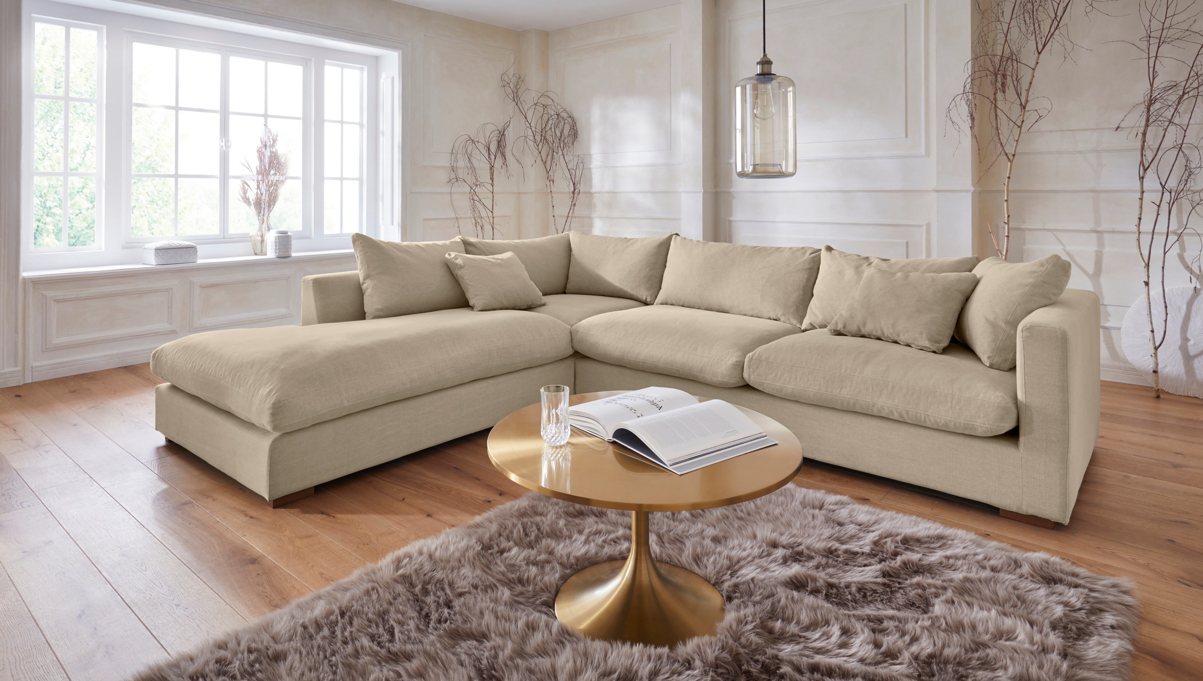 Guido Maria Kretschmer Home&Living Ecksofa "Pantin, L-Form,", extra weich u günstig online kaufen