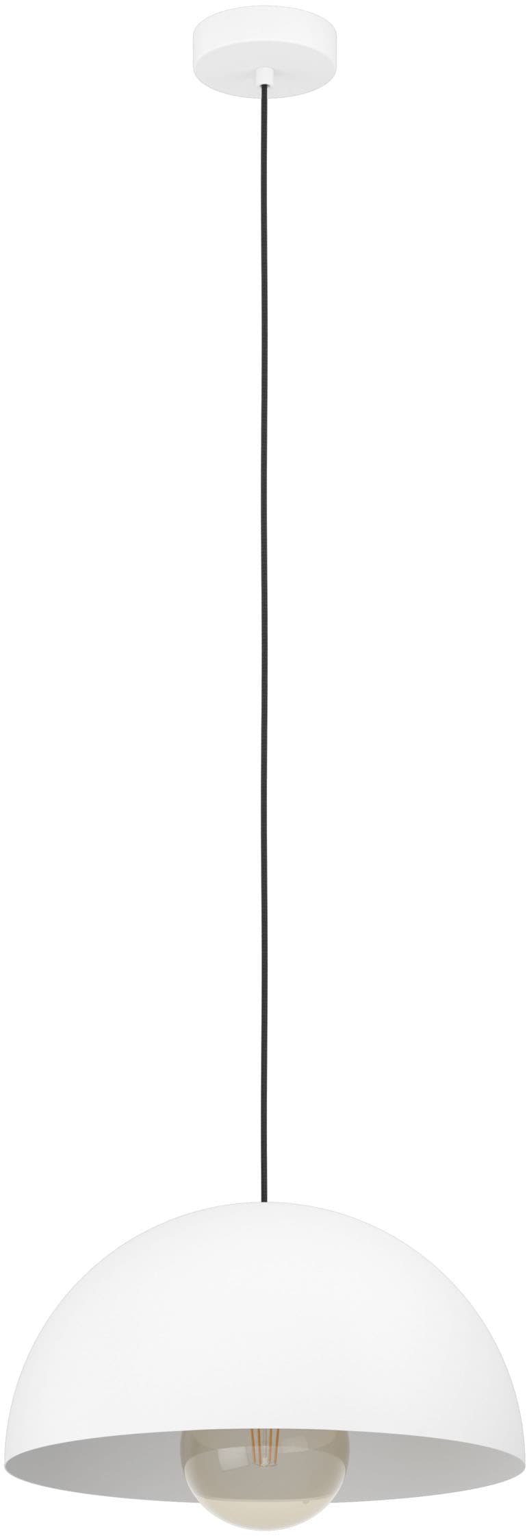 EGLO Hängeleuchte »GAETANO Pendellampe - Stahl - E27 - 1X40W - IP20« E27 1 günstig online kaufen