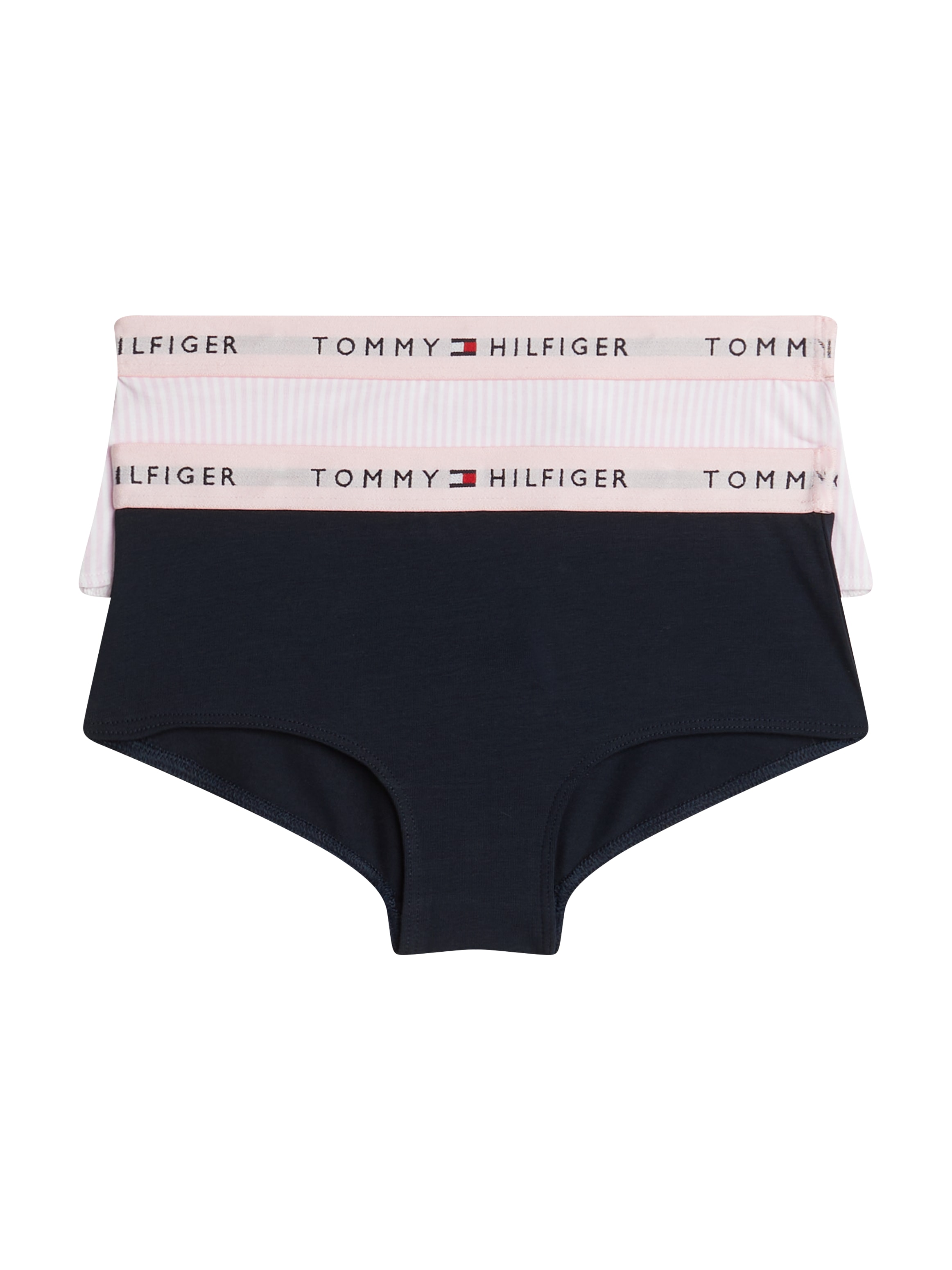 Tommy Hilfiger Underwear Hipster »2PK HIPSTER PRINT«, (Packung, 2 St., 2er), mit Logobund
