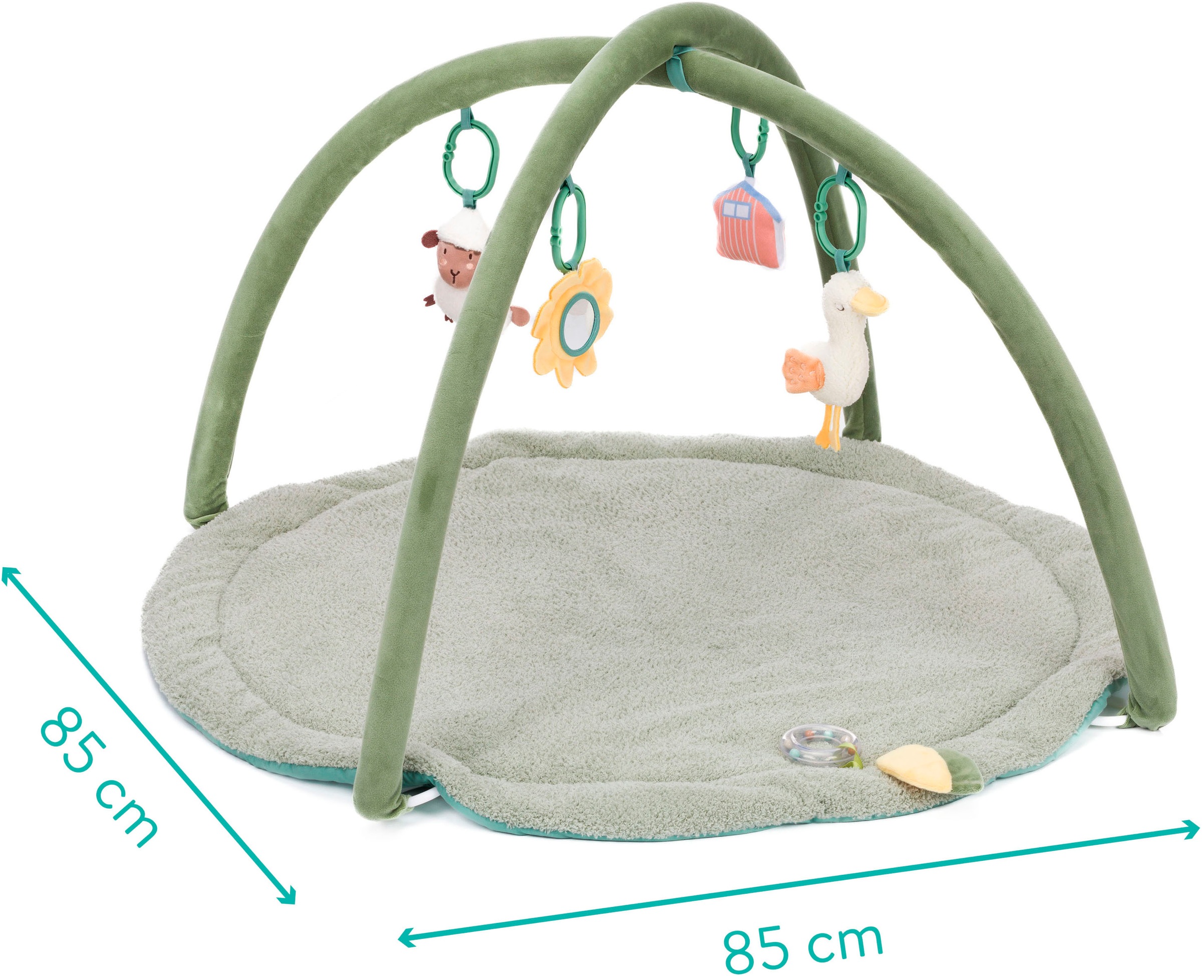 Fillikid Spielbogen »Aktivbogen Tierfreunde, salbei«