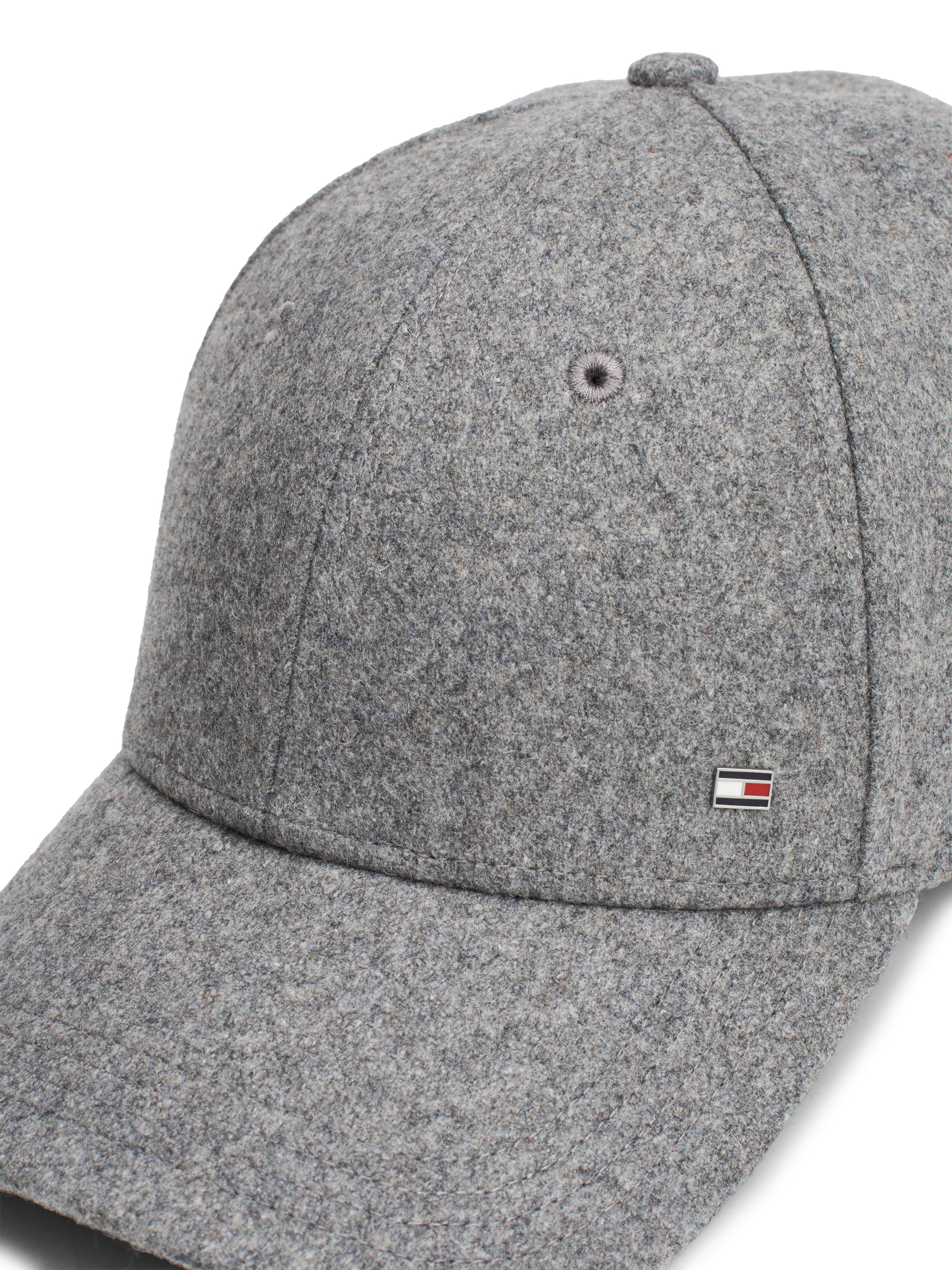 Tommy Hilfiger Baseball Cap »TH CORP LOVE MELTON 6 PANEL CAP«, mit Logoflagge