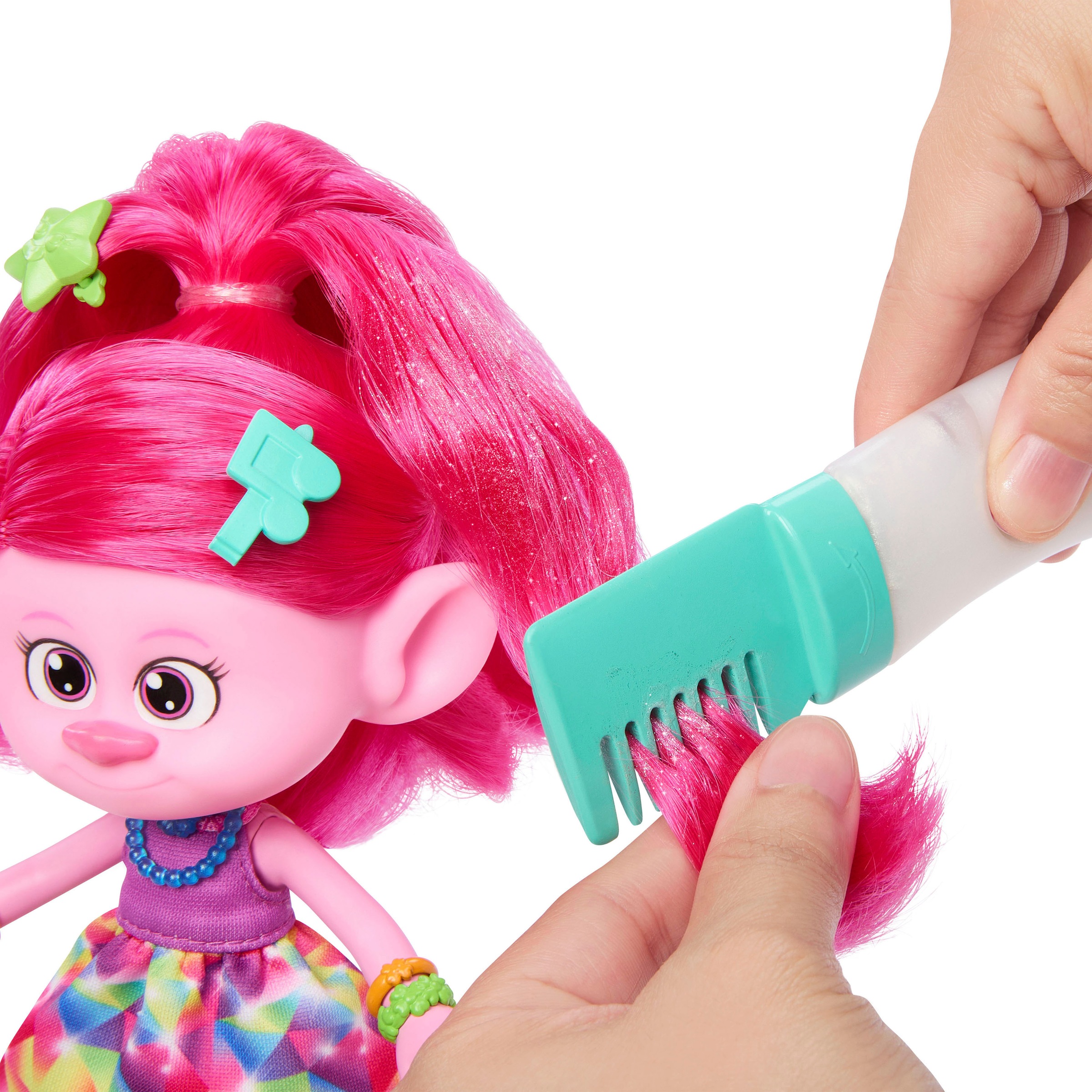 Mattel® Anziehpuppe »Trolls, Haartastische Königin Poppy«