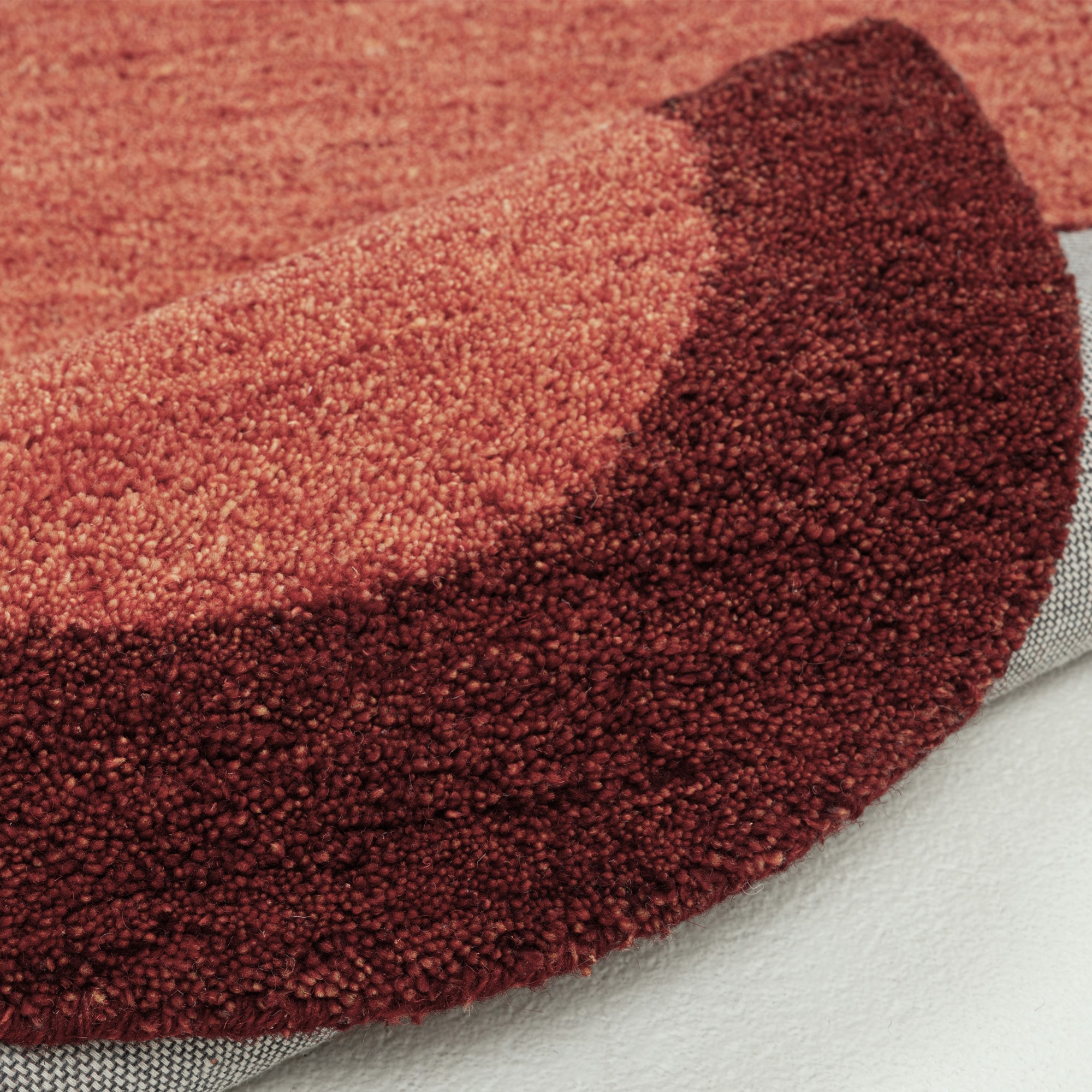 THEKO Wollteppich »Gabbeh Super, Handweb, Teppich, Bordüre, reine Wolle« oval 9 mm Höhe Schlafzimmer, Wohnzimmer, Esszimmer, auch als Läufer, eckig  oder rund