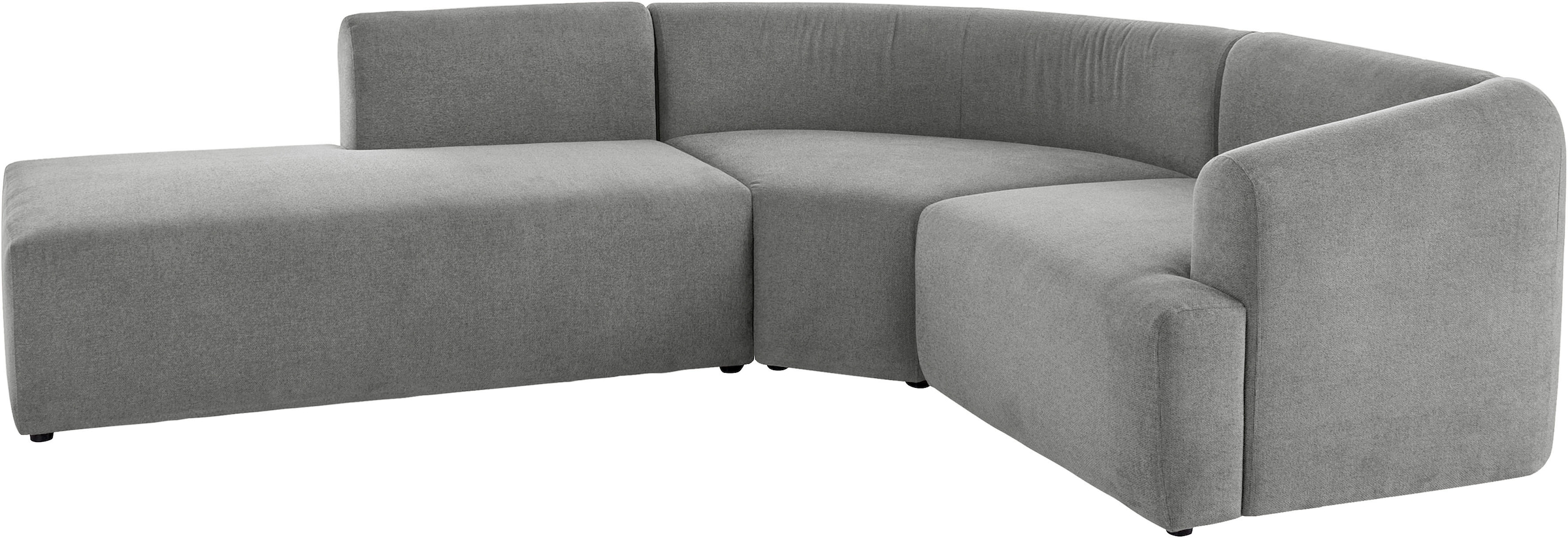 LeGer Home by Lena Gercke Ecksofa »LYZA L-Form links/rechts, Modularsofa, Maße B/T/H: 211/267/74 cm« als Modul oder separat verwendbar, für individuelle Zusammenstellung