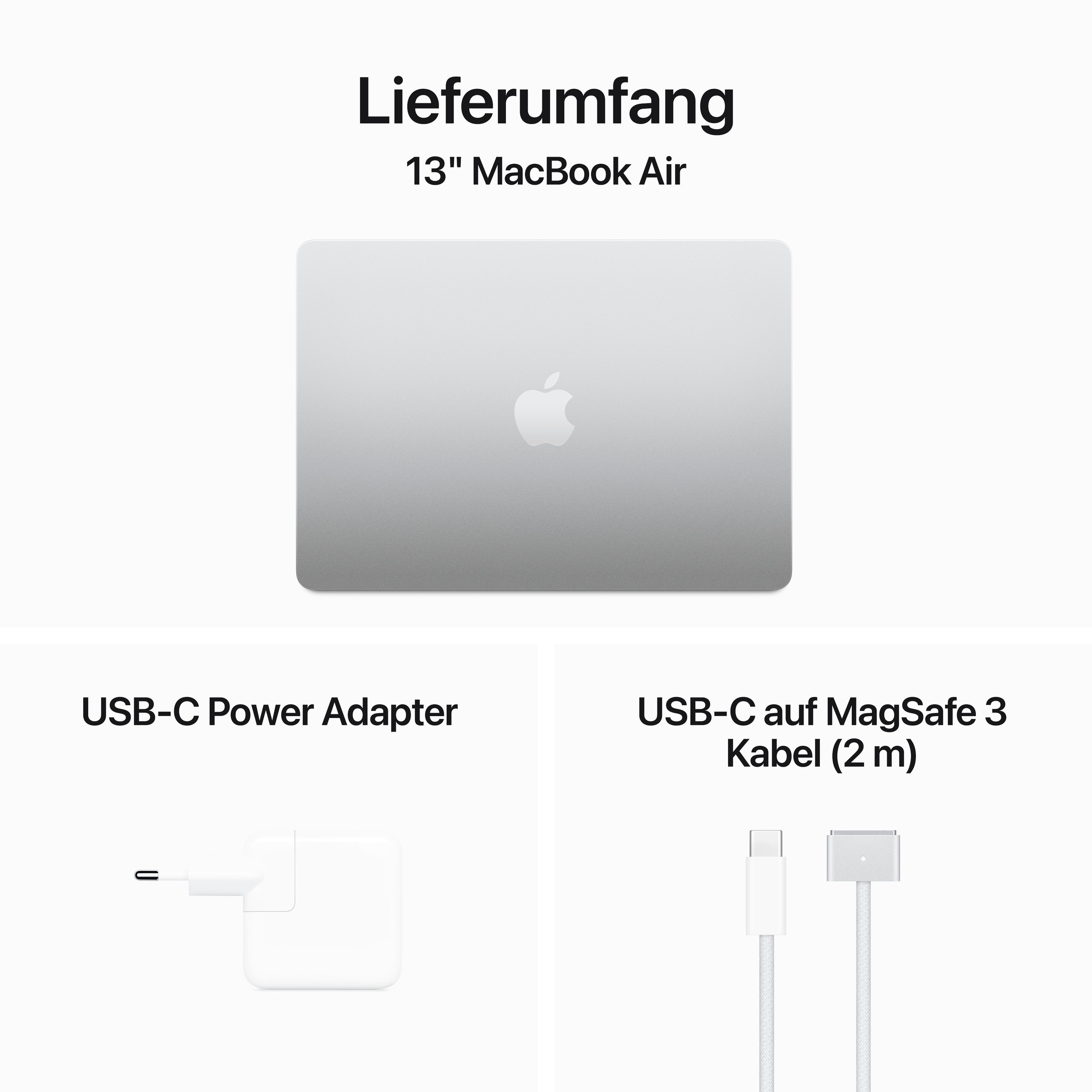 Apple Notebook »MacBook Air 13" CTO«, 34,46 cm, / 13,6 Zoll, Apple, M3, 10-Core GPU, 1000 GB SSD