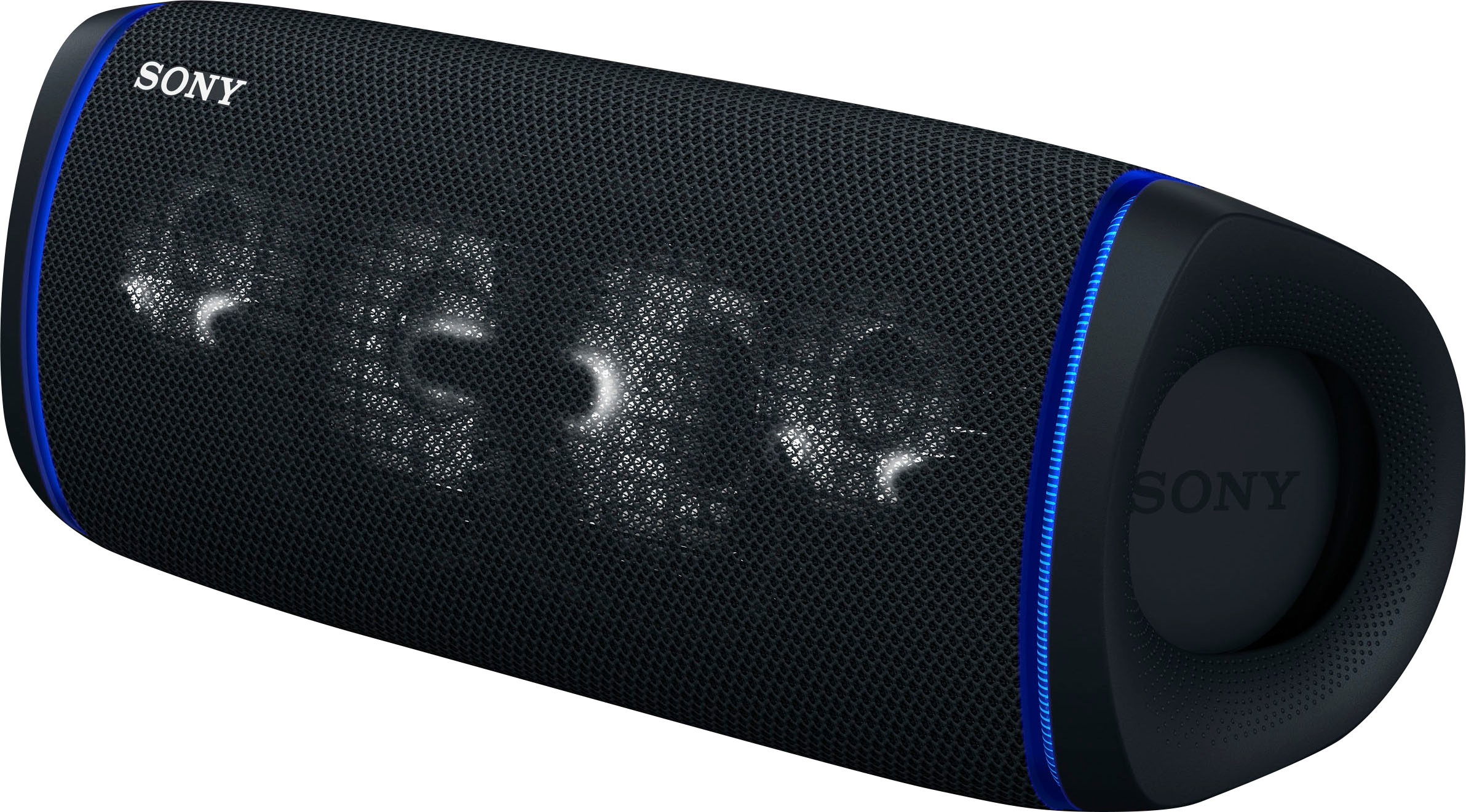 Sony Bluetooth-Lautsprecher »SRS-XB43 tragbarer, kabelloser«, wasserabweisend kaufen Mehrfarbige Rechnung auf Lichtleiste, Lautsprecherbeleuchtung