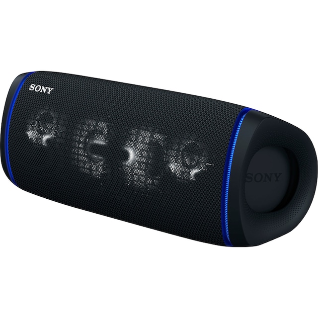 Sony Bluetooth-Lautsprecher »SRS-XB43 tragbarer, kabelloser«, Mehrfarbige  Lichtleiste, Lautsprecherbeleuchtung, wasserabweisend auf Rechnung kaufen