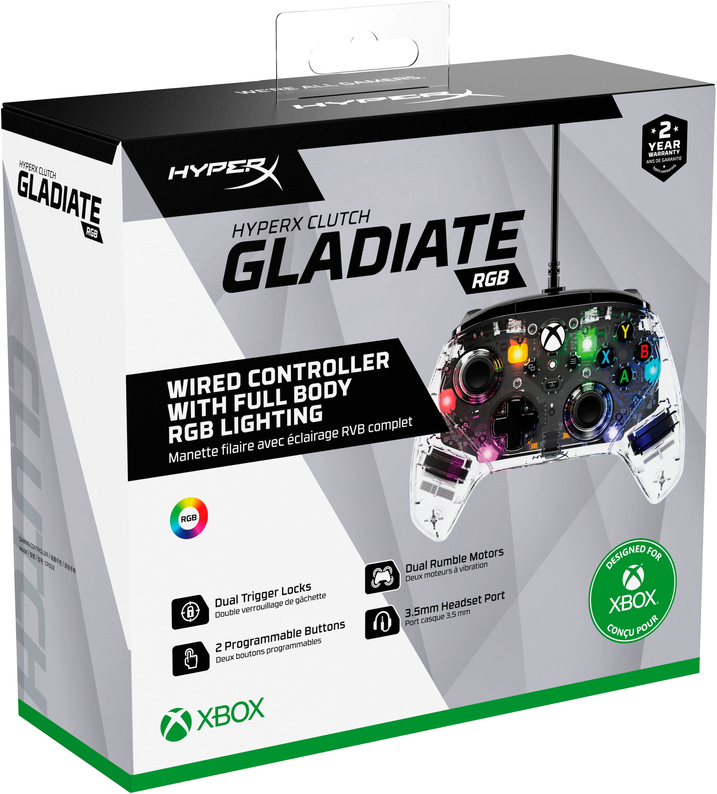 HyperX Gaming-Controller »Clutch Gladiate RGB«