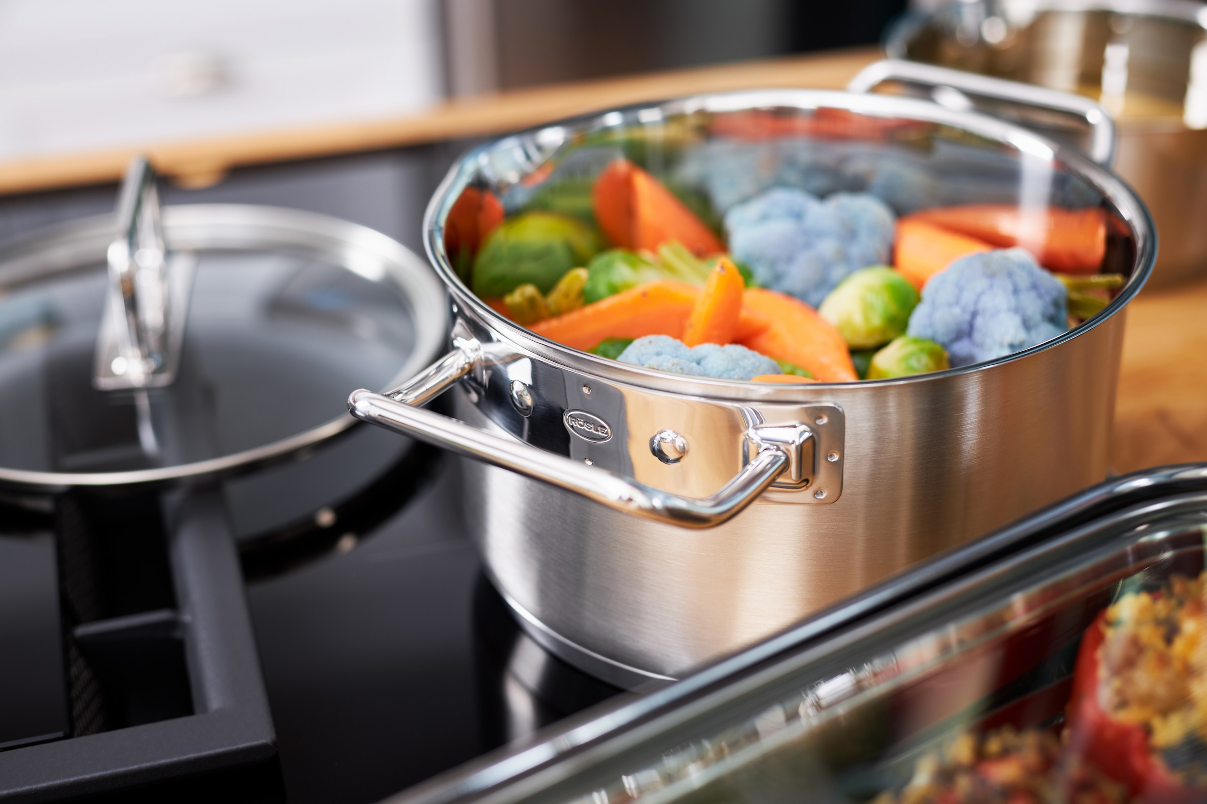 RÖSLE Kochtopf »EXPERTISO« 1 Stk. tlg. Edelstahl 18/10