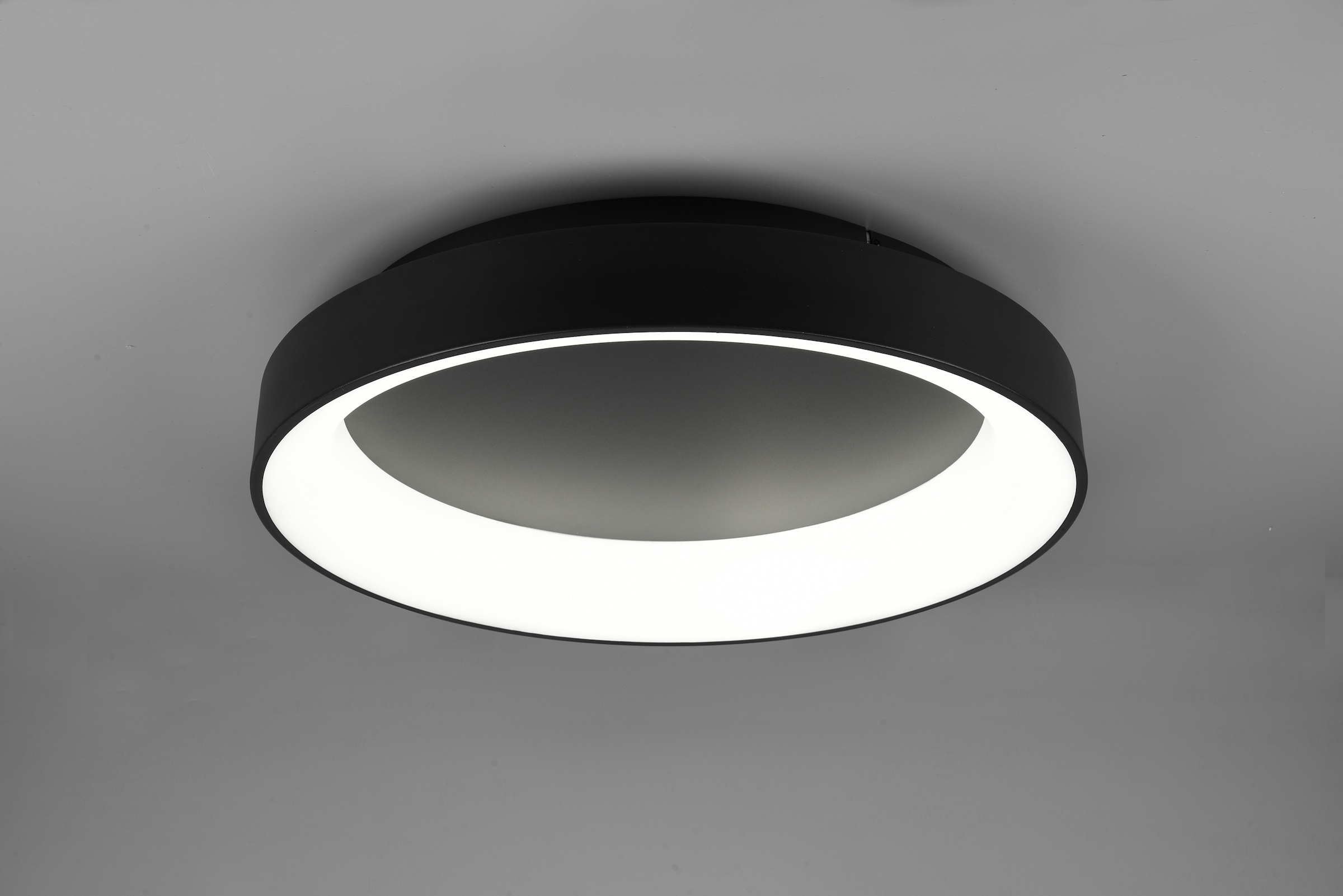 TRIO Leuchten LED Deckenleuchte »GIRONA«, 1 flammig, Leuchtmittel LED-Modul | LED fest integriert, integrierter Dimmer, Lichtfarbe stufenlos einstellbar, Nachtlicht